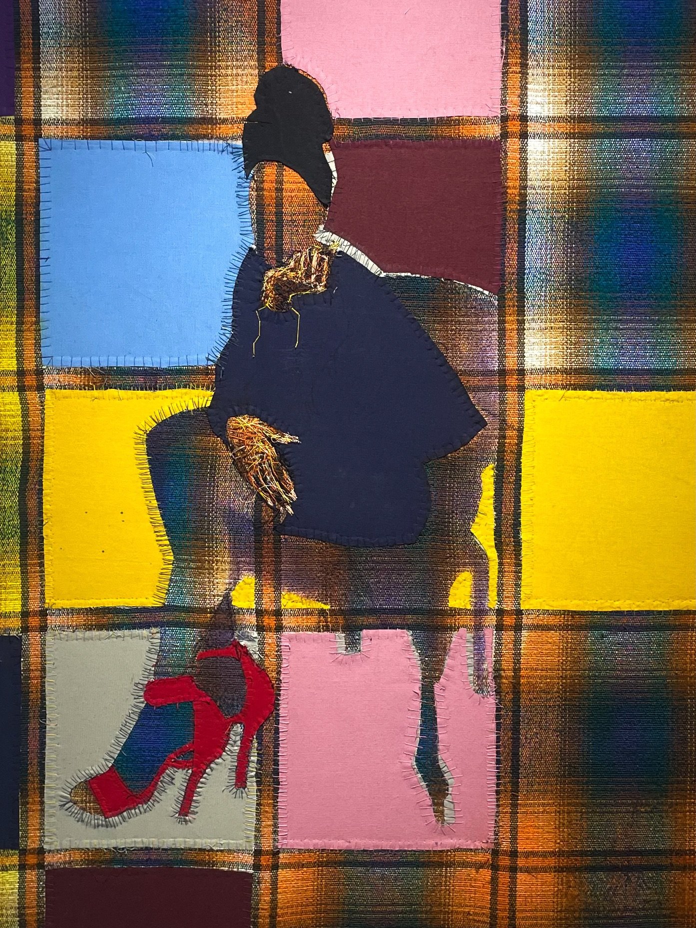 Featured artwork by Boyce Magandela 

The boss lady 
Threads &amp; fabric on blanket 
100cm x 75cm 

𝙏𝙃𝙀 𝘽𝙍𝙄𝘿𝙀𝙎 𝘼𝙉𝘿 𝙂𝙍𝙊𝙊𝙈𝙎
a solo exhibition by Boyce Magandela 
5-26 March 2026 

📍WORLDART, 68 Long Street