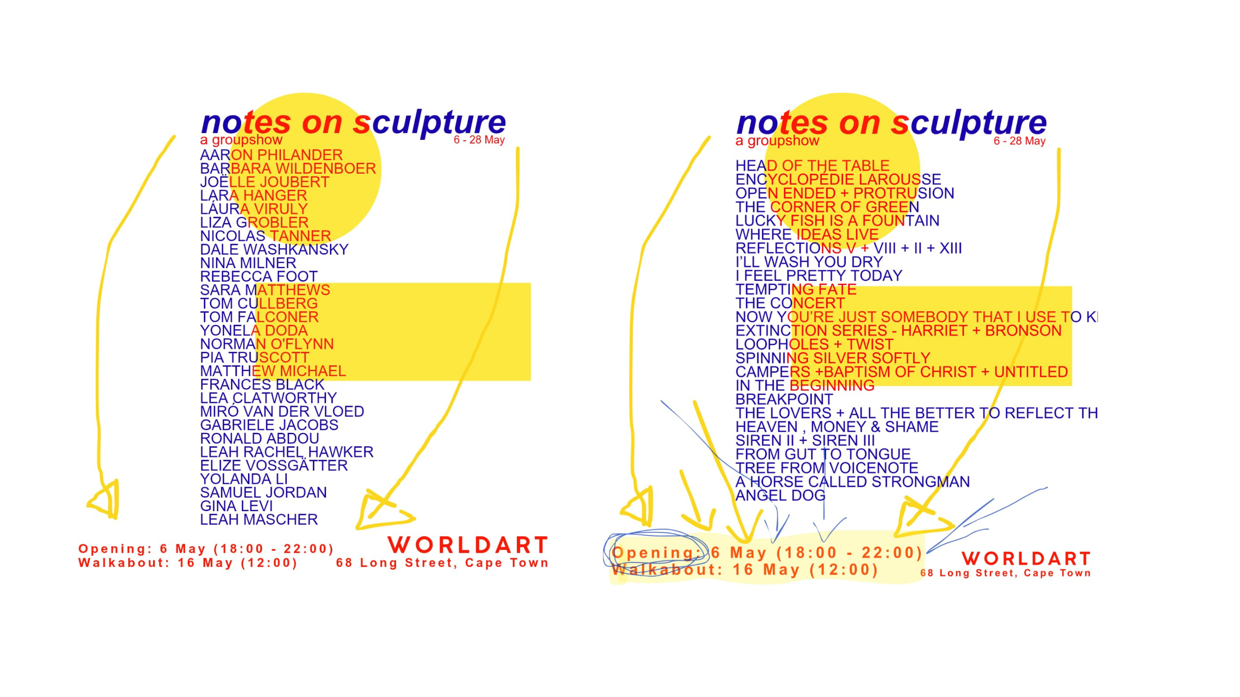      

 
    NOTES ON SCULPTURE   a group show curated by Leah Mascher  6 - 28 May 2026 
 




















  
  



    










































  

    
  
     

      

      
         
          
        
        

        
