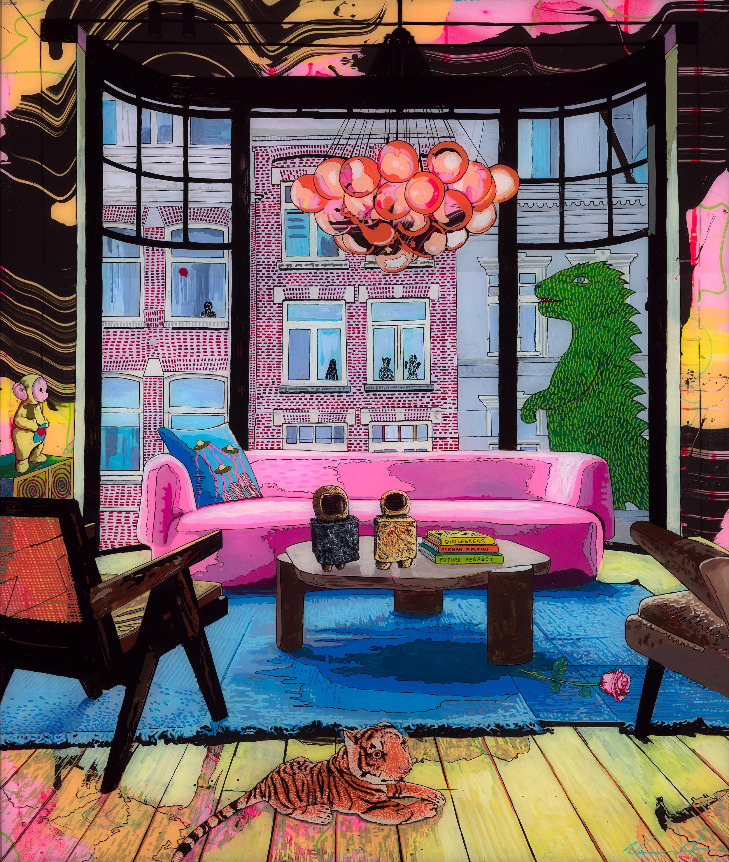 Interior with the sunseekers 