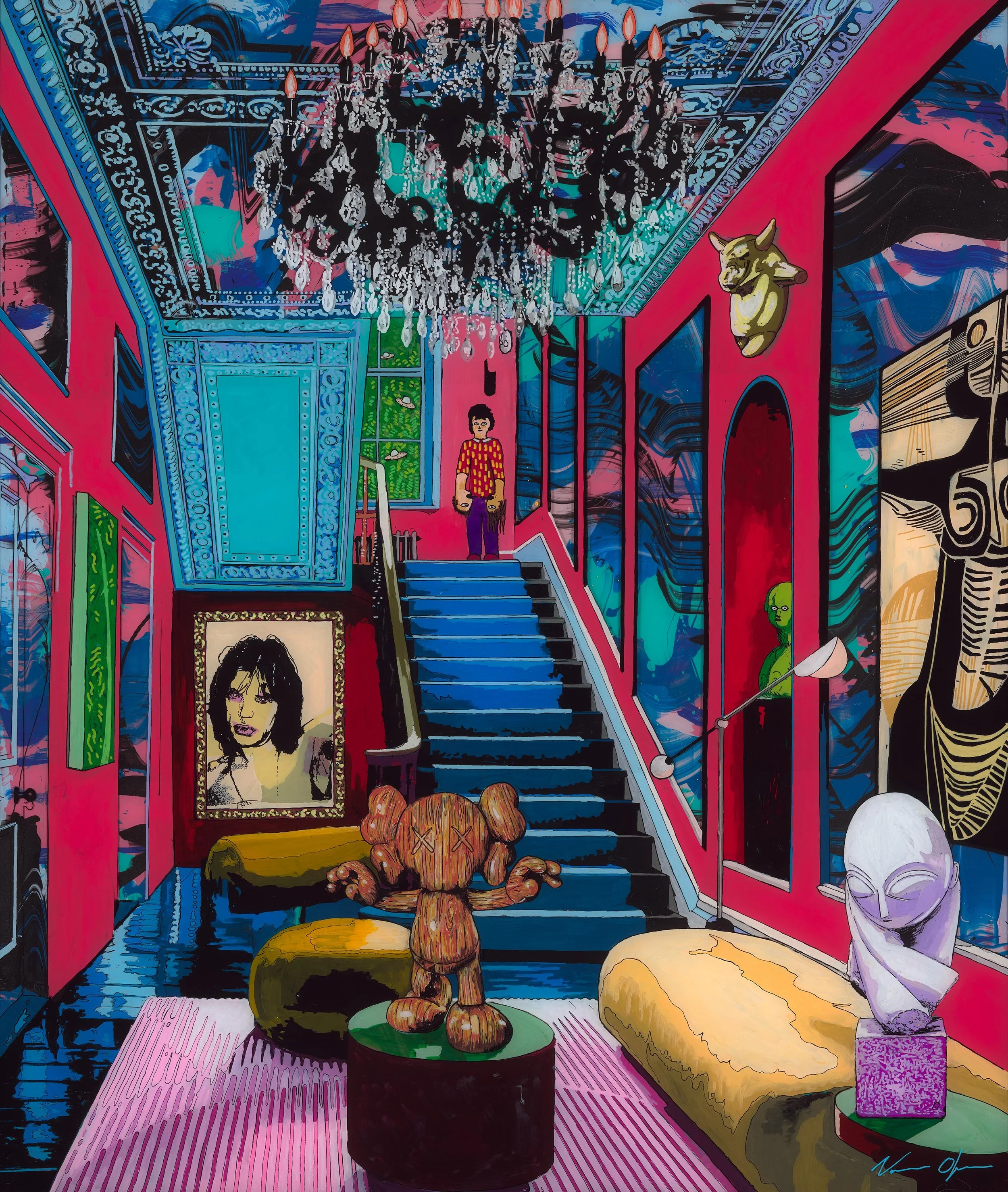 Interior with Jagger