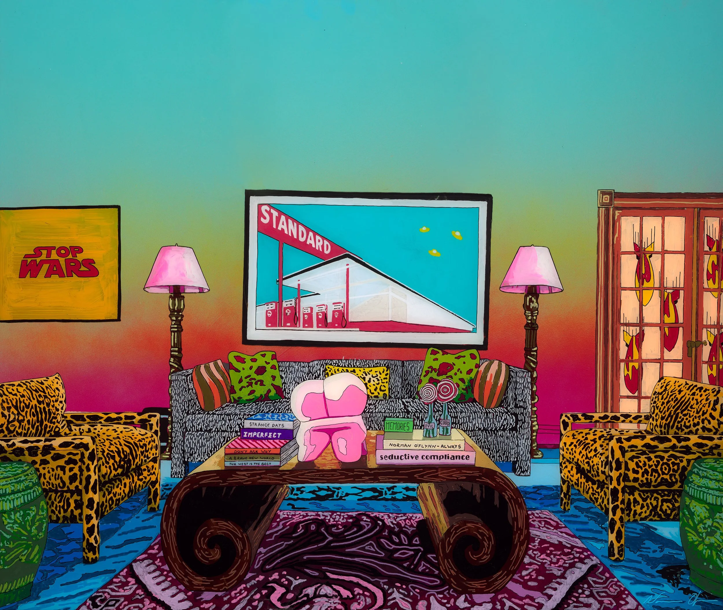 Interior with Ruscha 2
