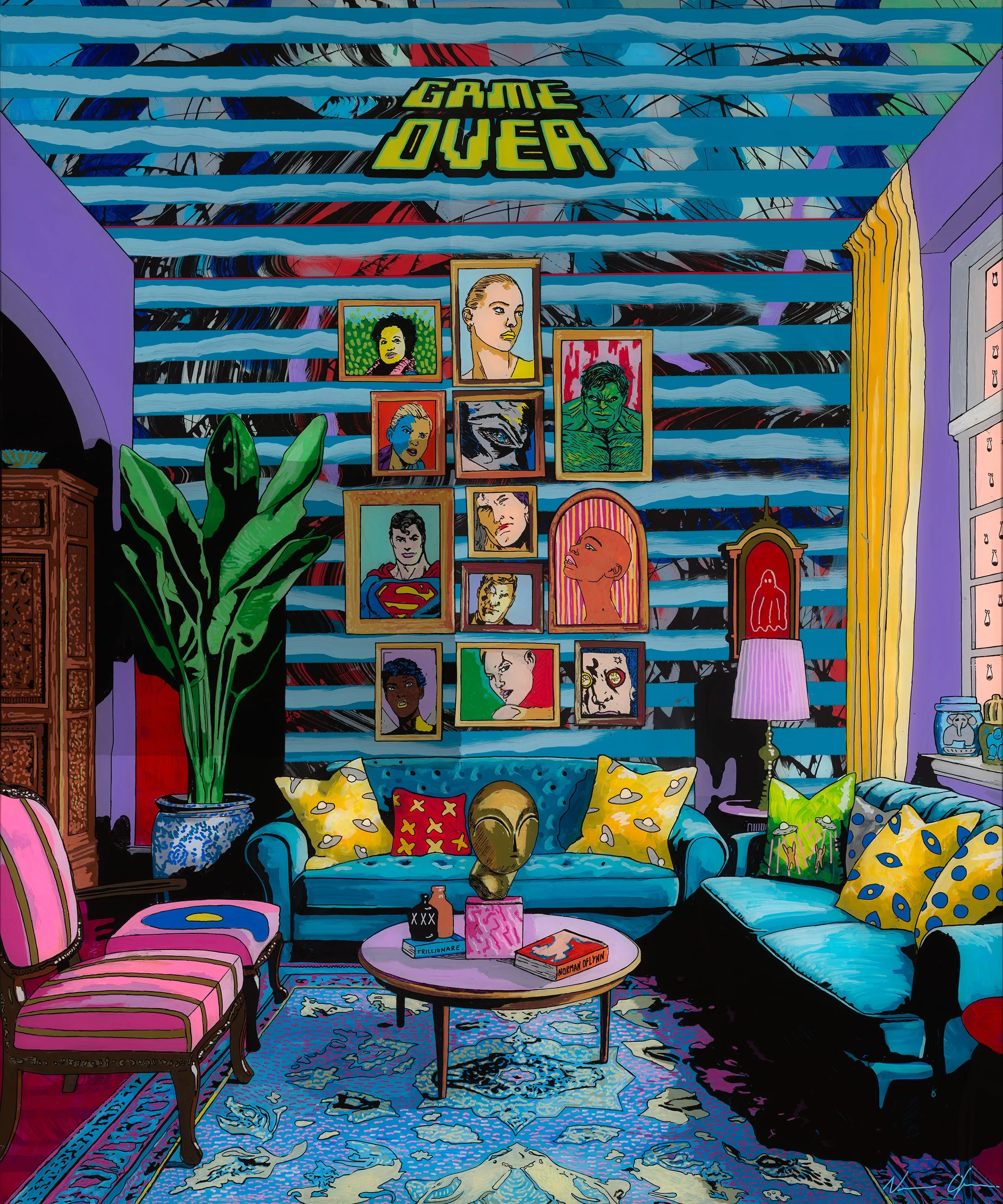 Interior of heroes