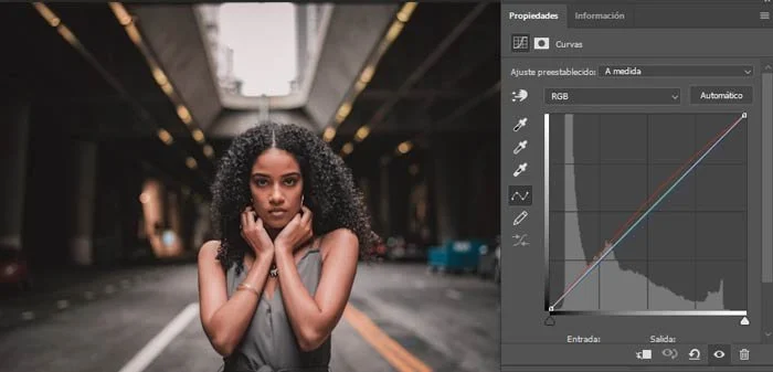 Curvas en Photoshop ¿Qué es y Cómo utilizarlas?