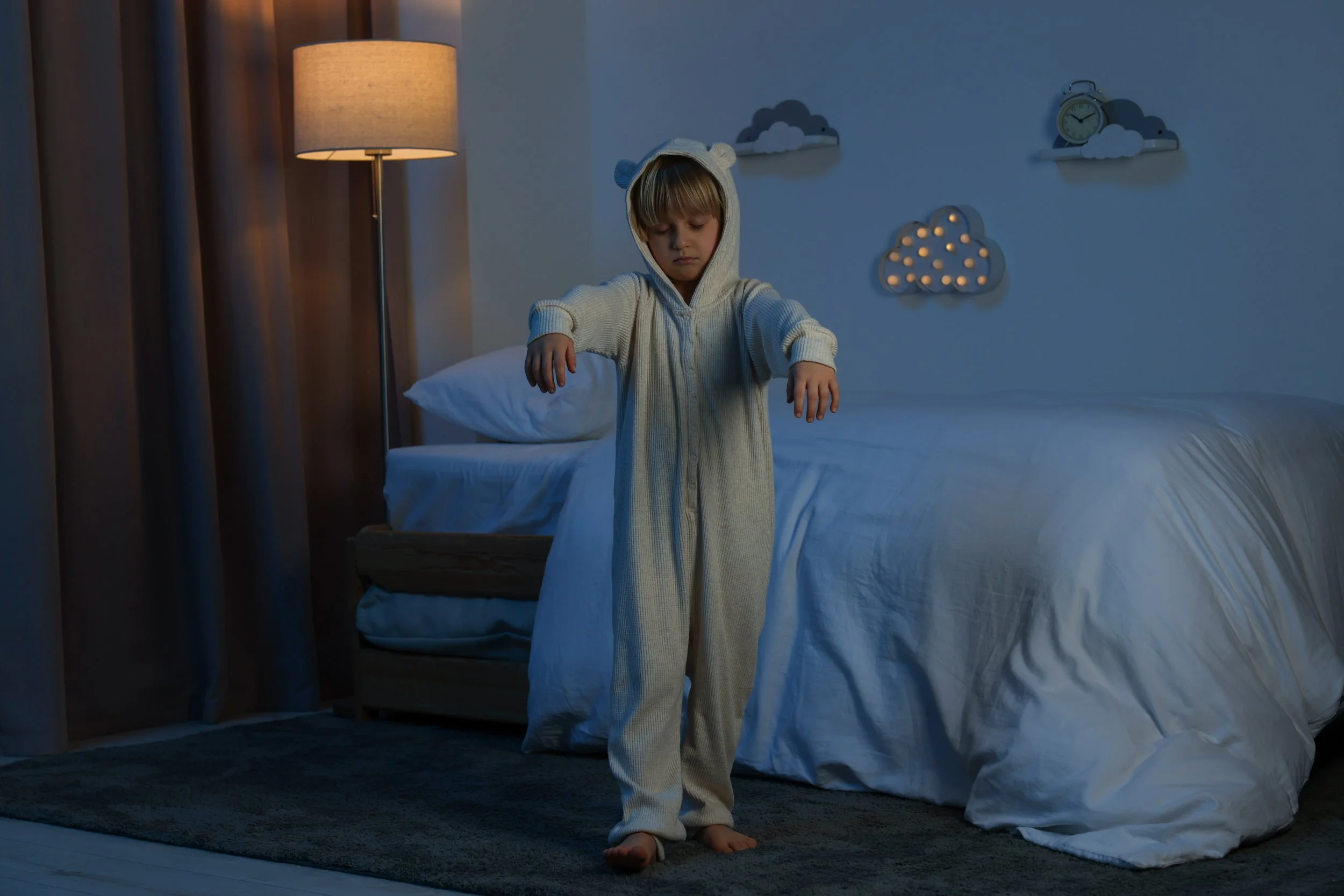 Nightmares, night terrors and sleepwalking