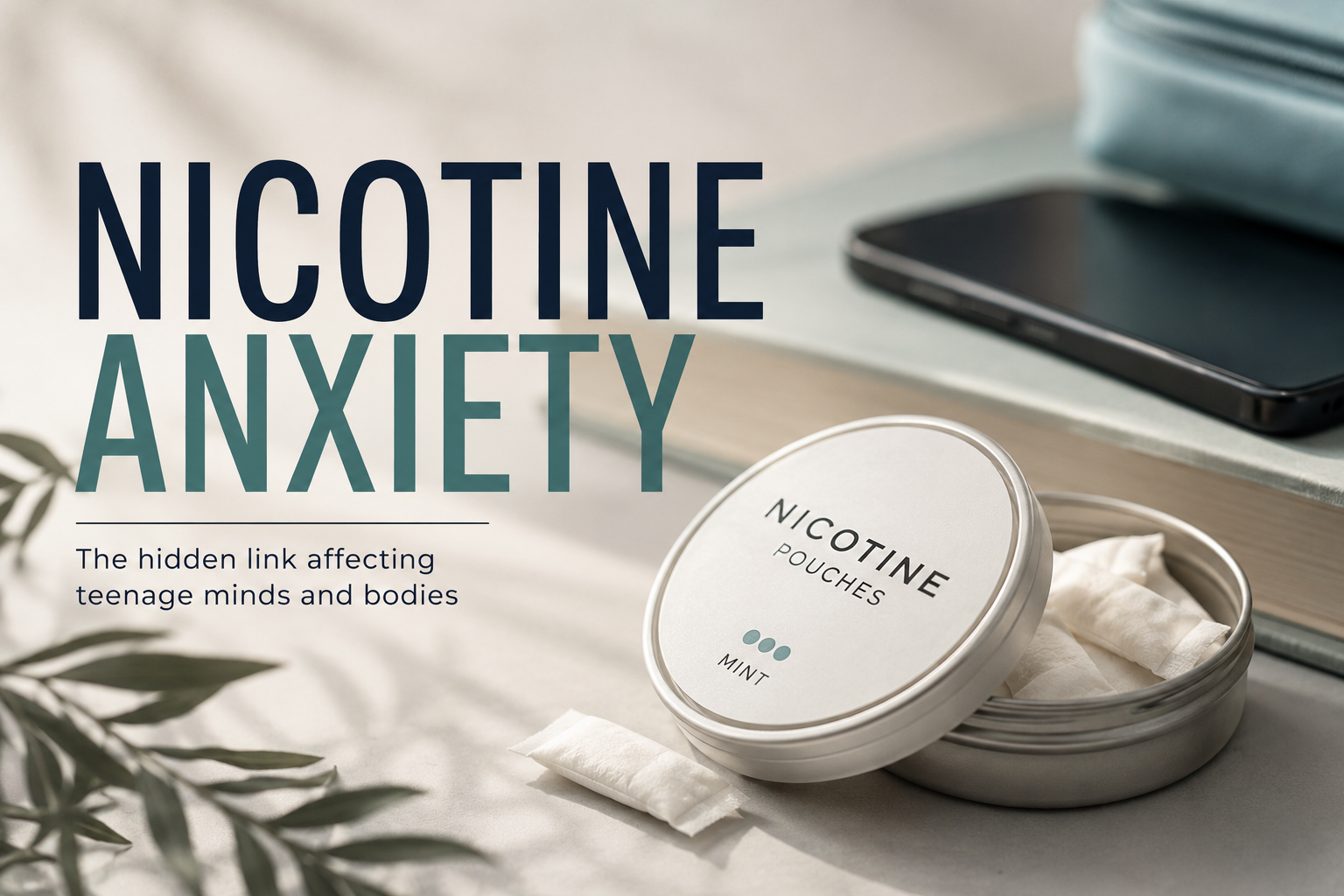 Nicotine Pouches, Anxiety and the Teenage Nervous System