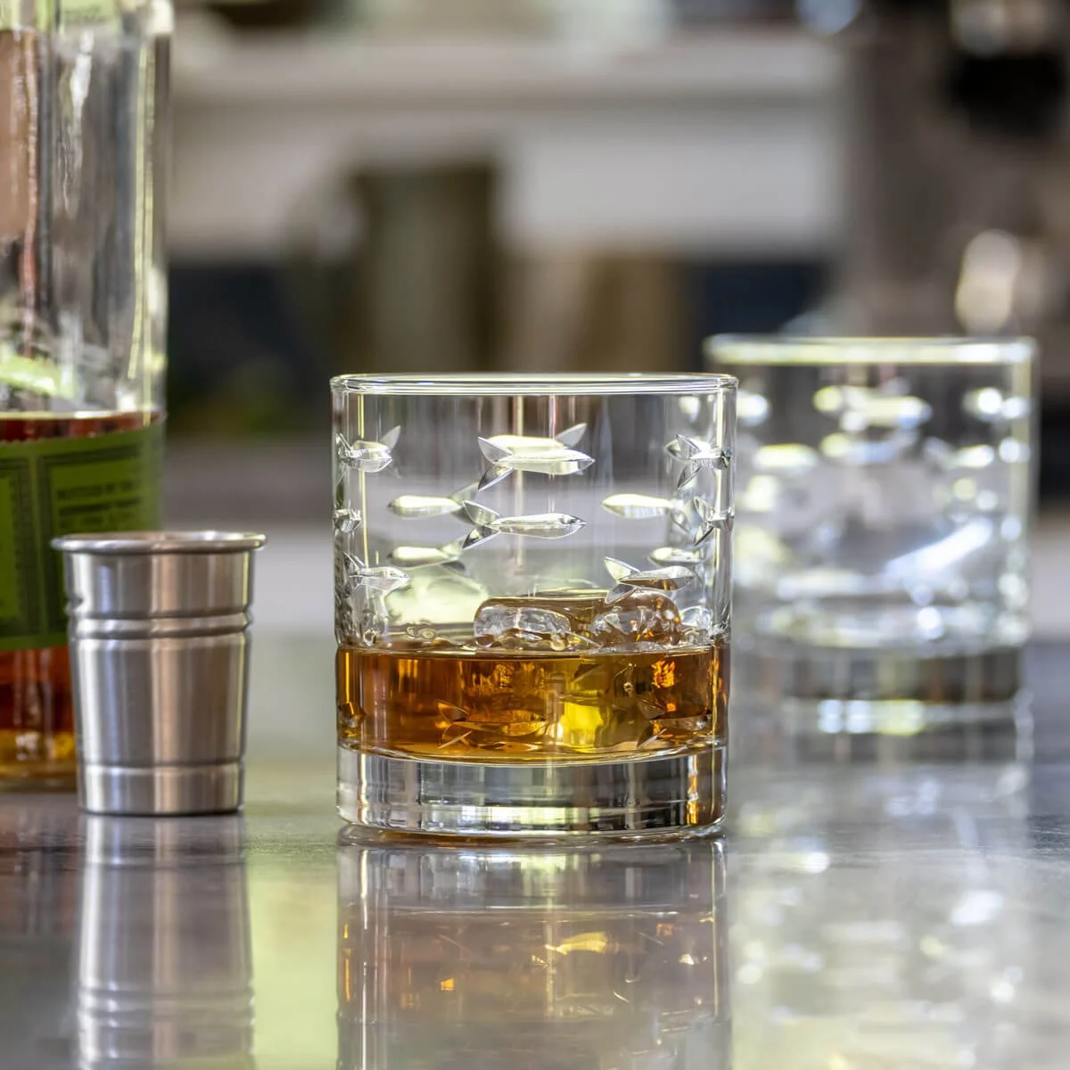 School of Fish Glassware