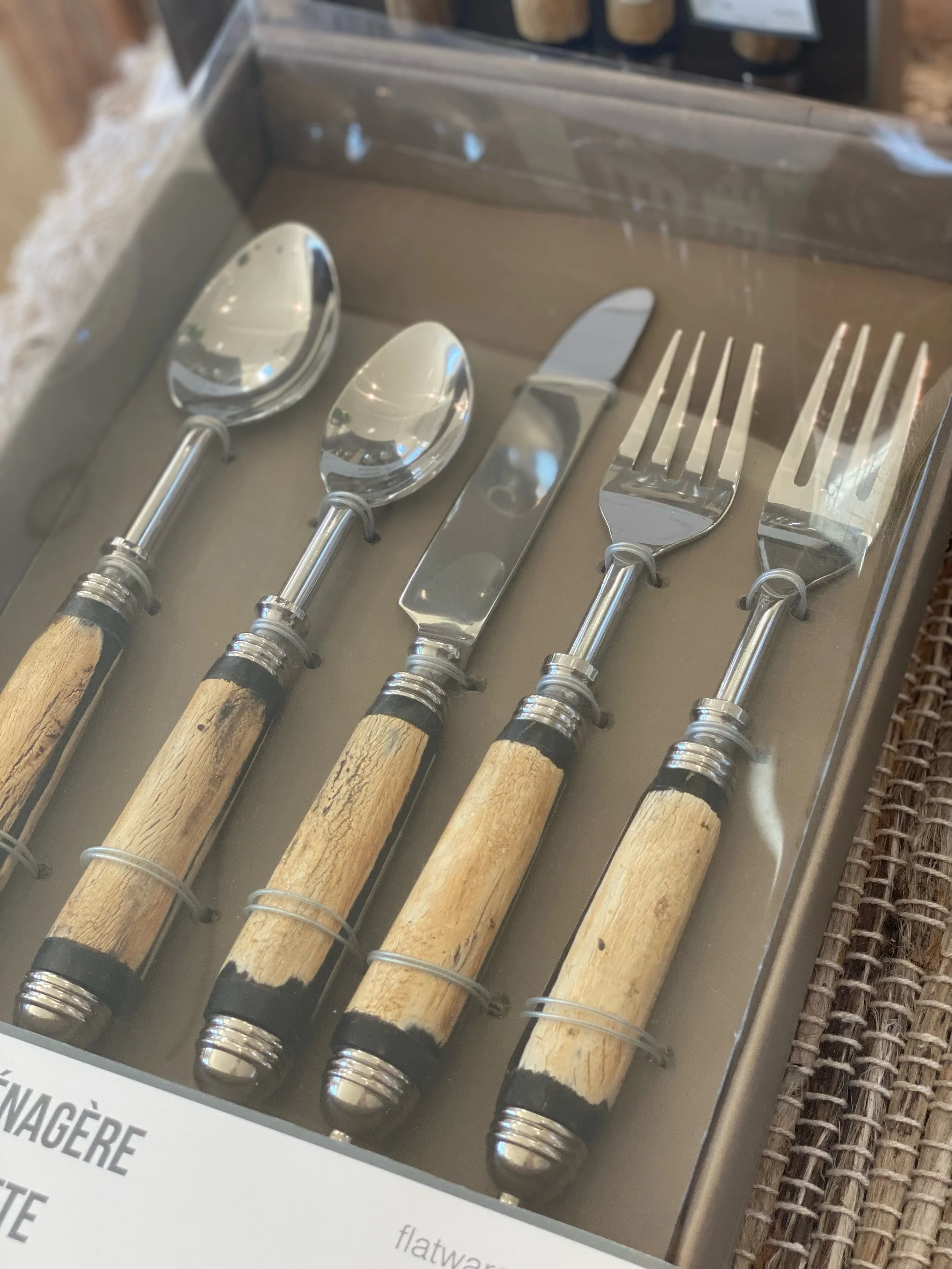 Horn Flatware