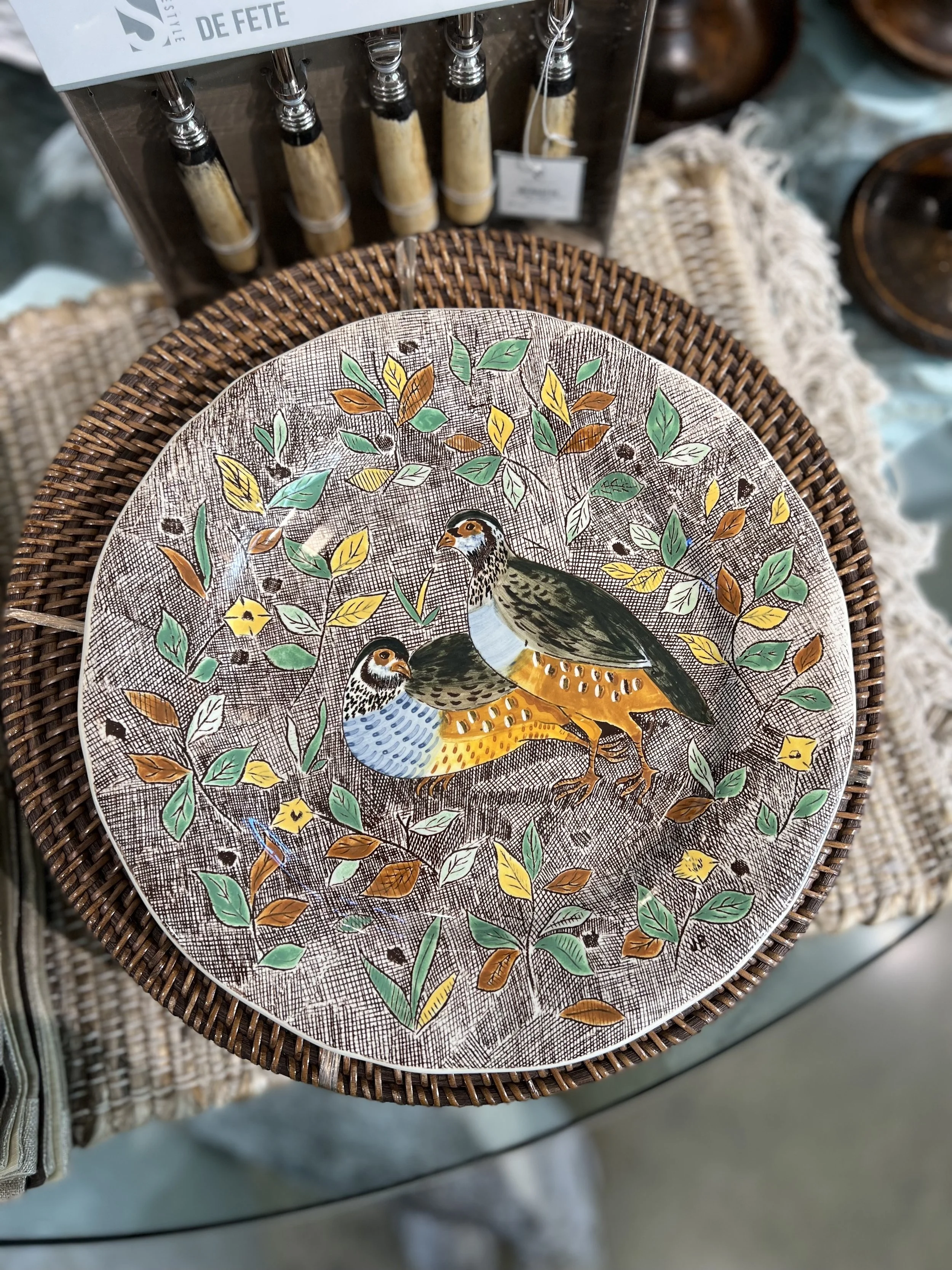 Pheasant Dinner Plates