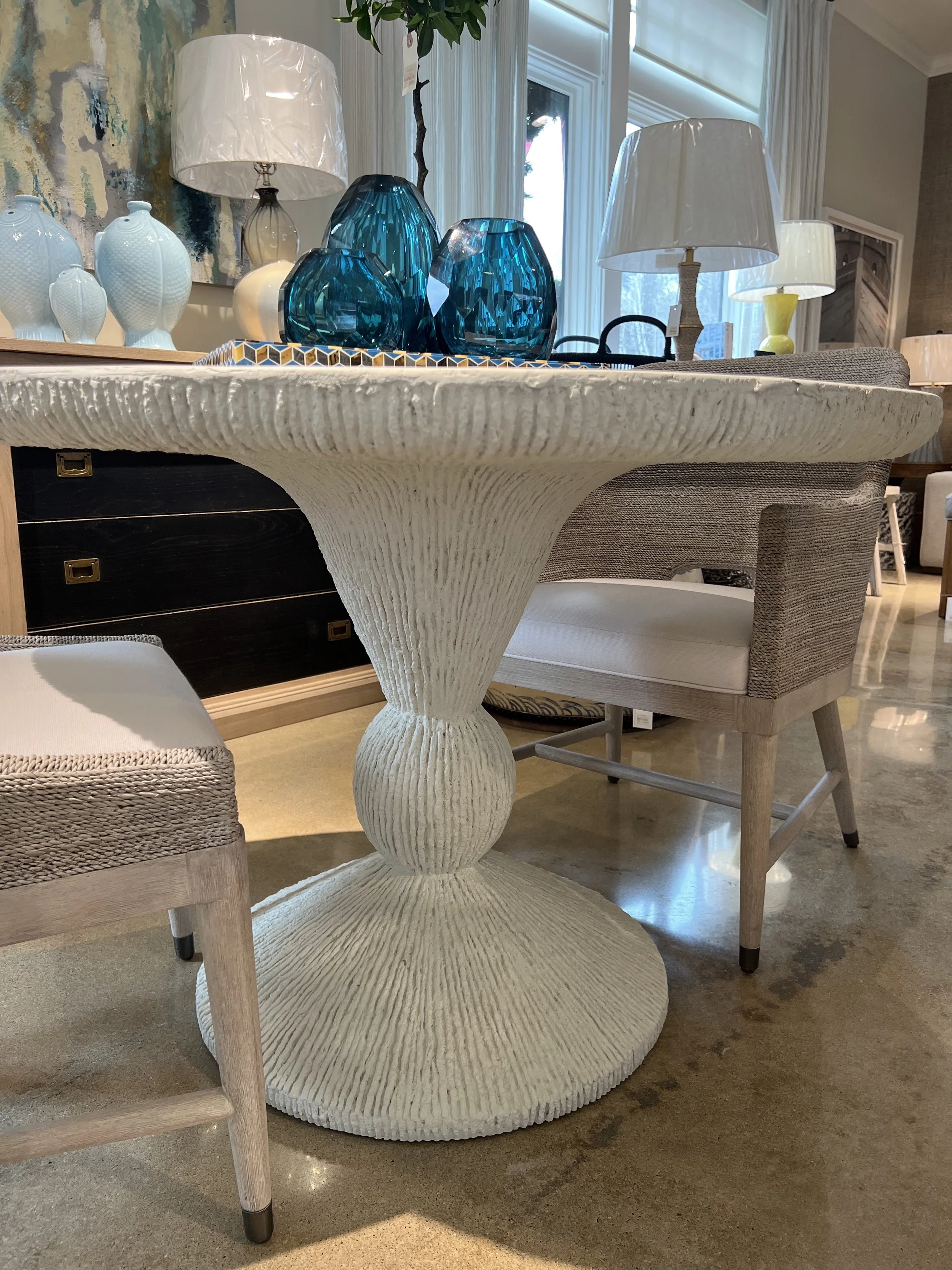 42" Cast Stone Table