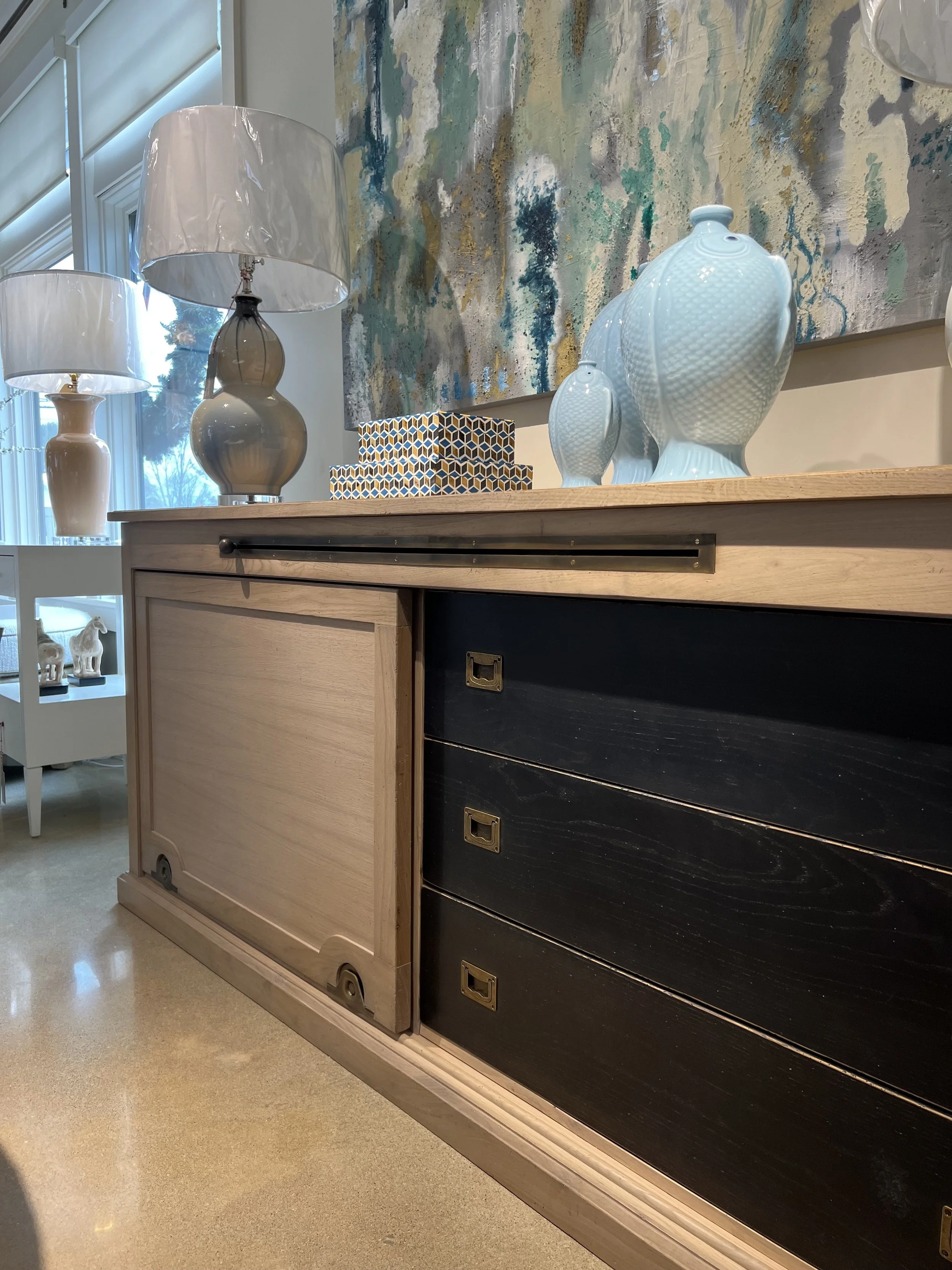 82" Side Board Table