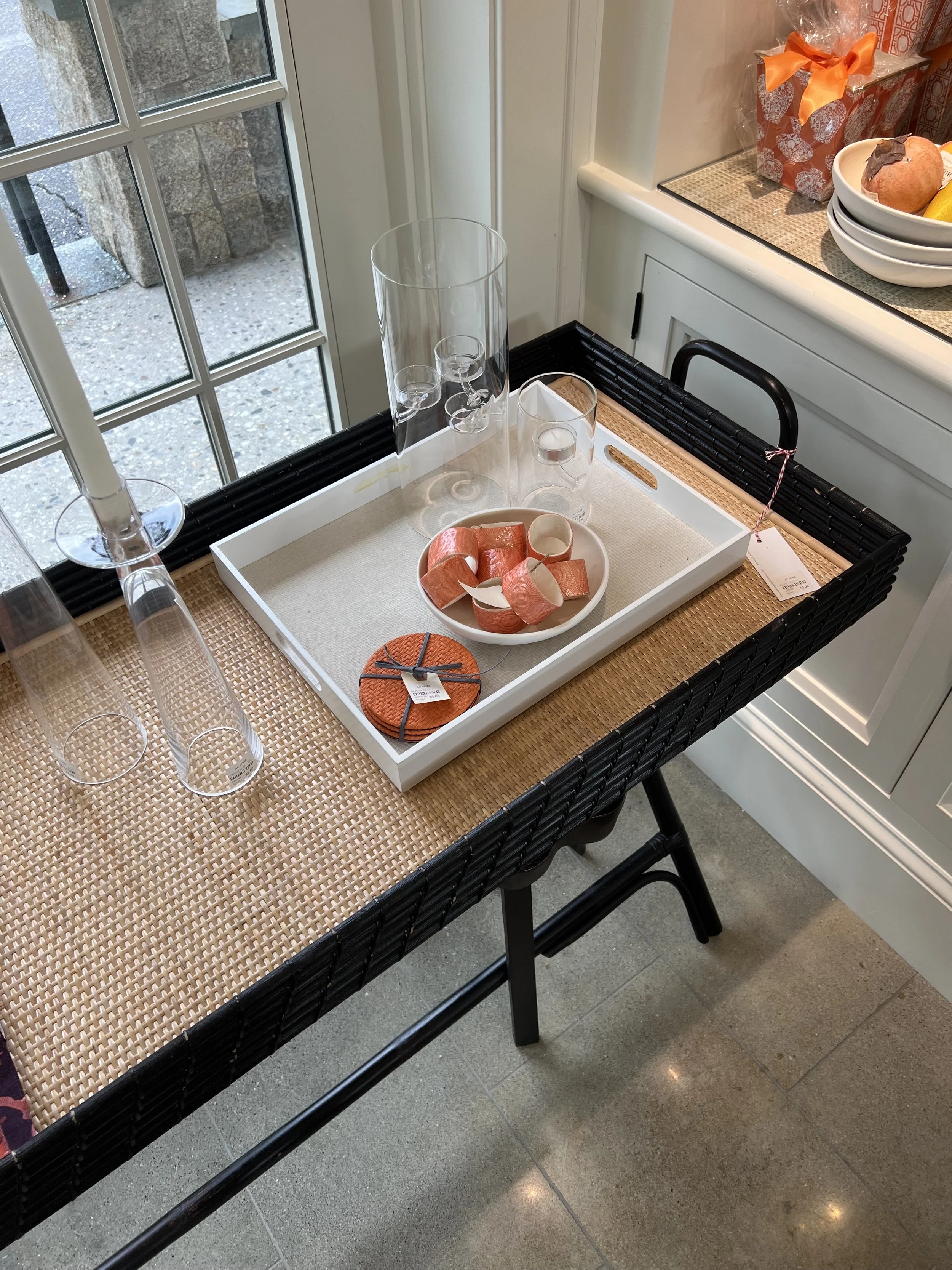 Black Folding Table