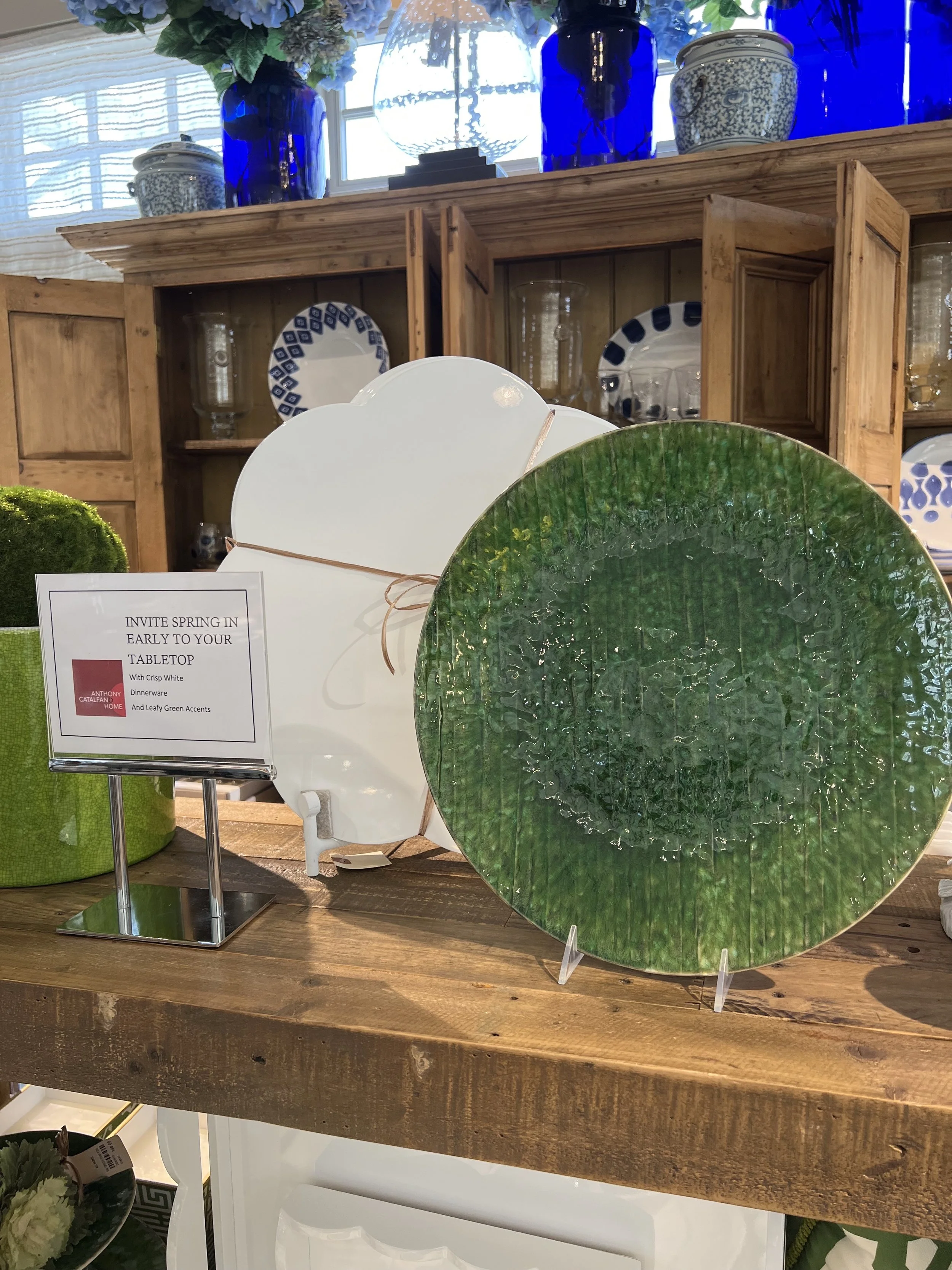 Leafy Green Dinner Plate