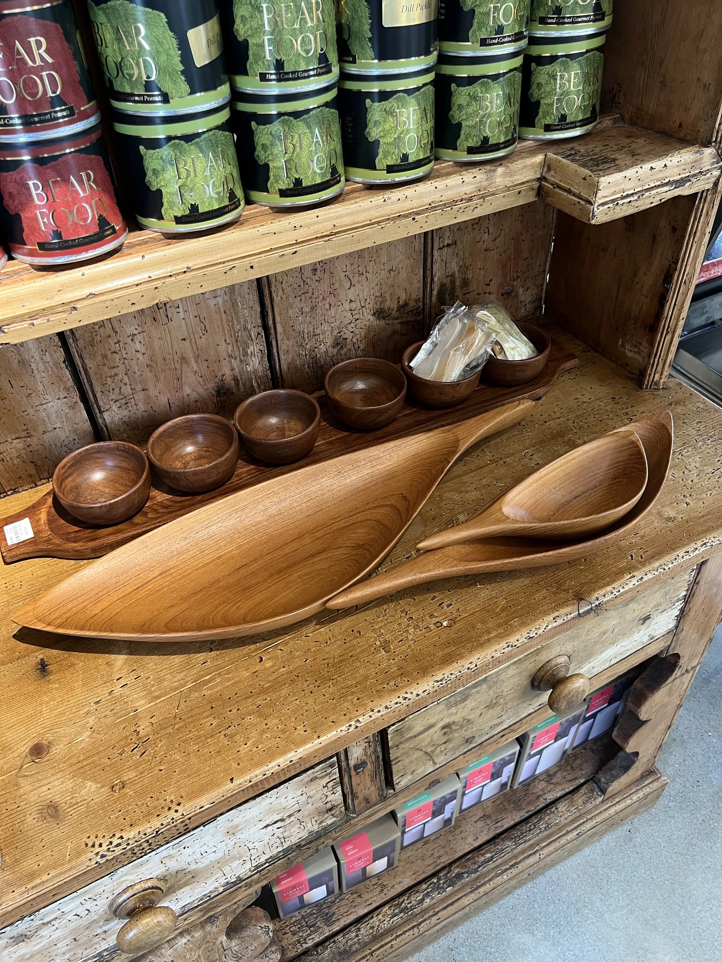 Teak Bird Bowl