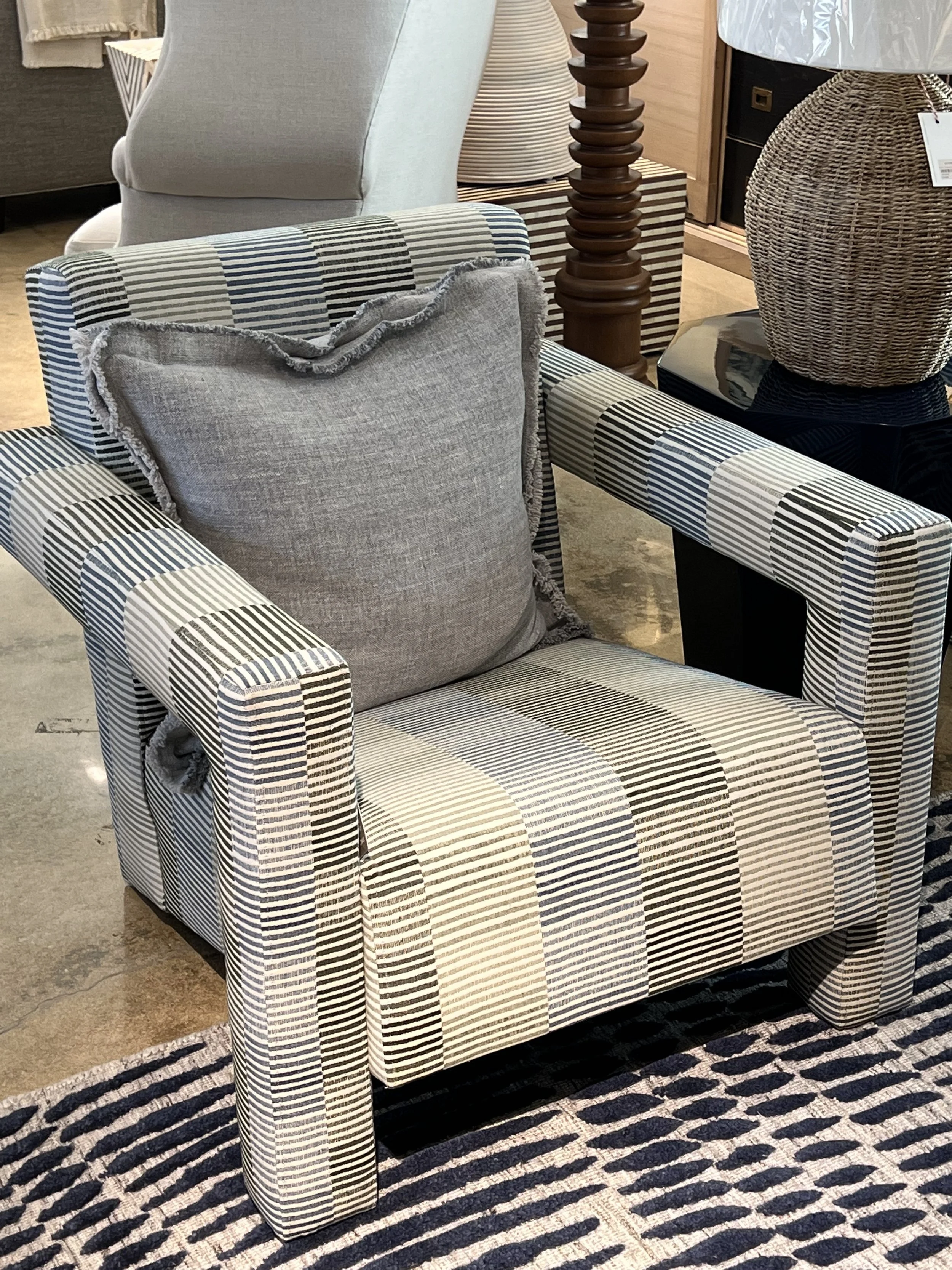 Architectural Moss Chair Set of 2