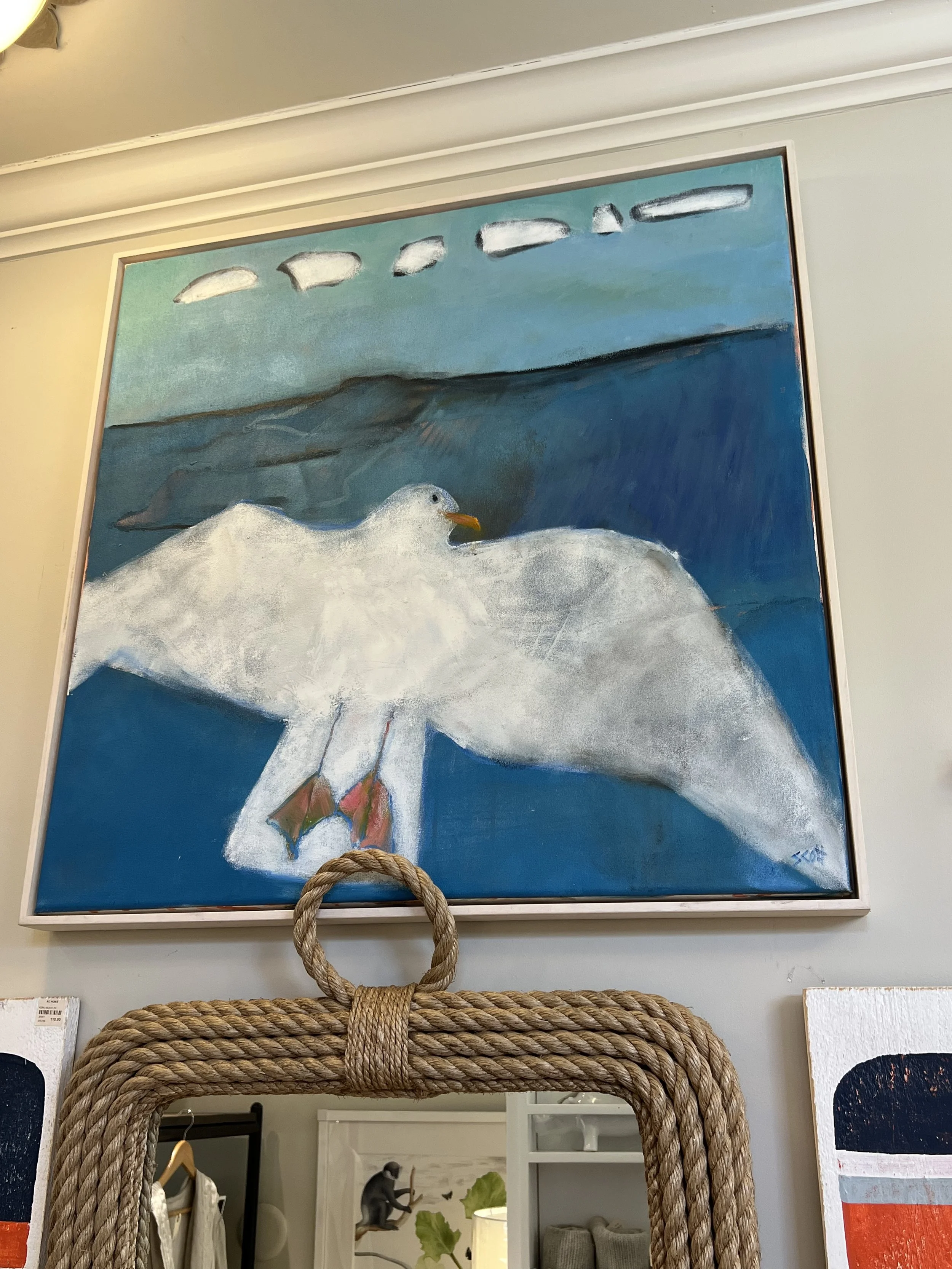 Seagull Painting