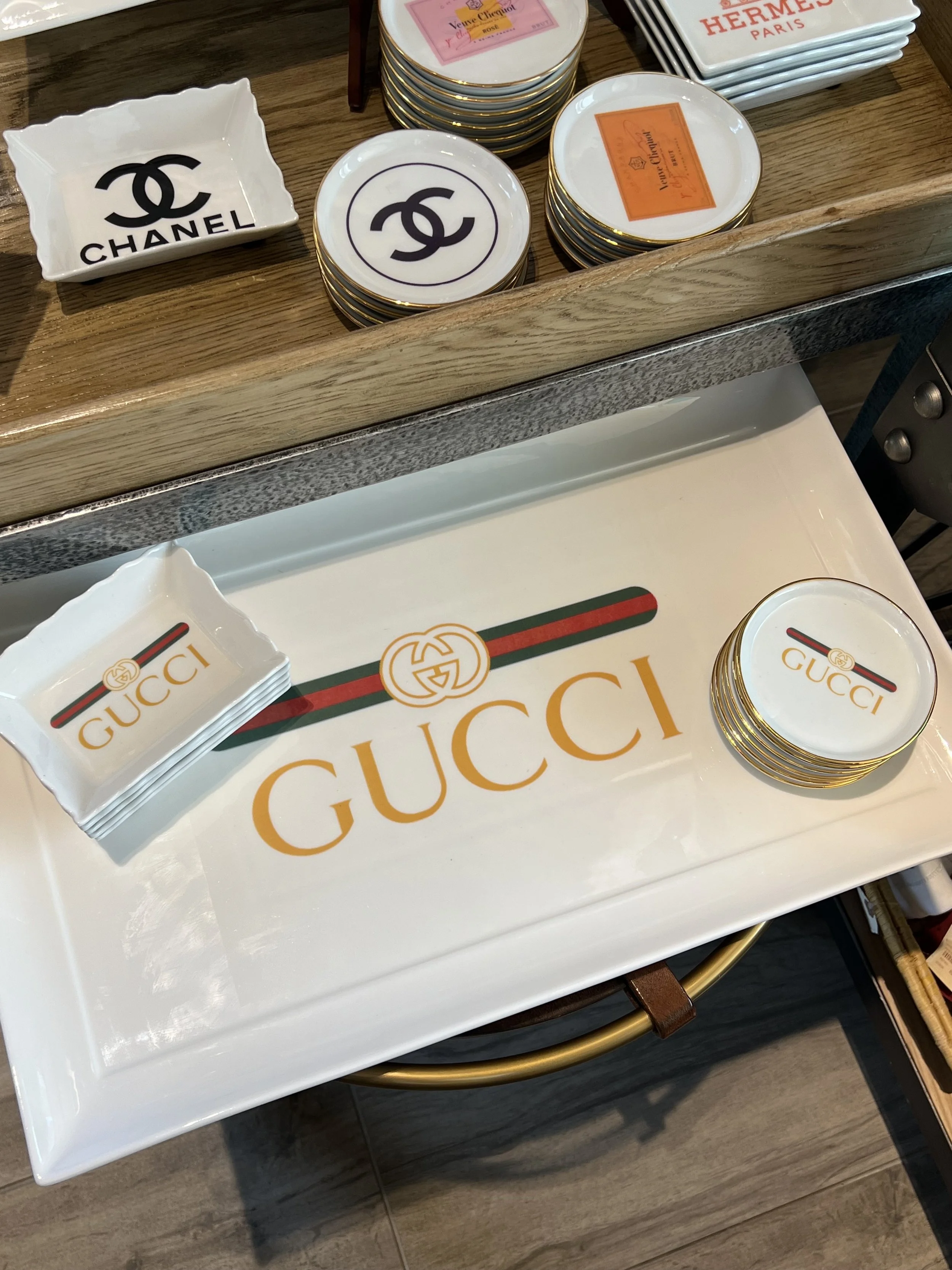 Designer Display and Collection Dishes