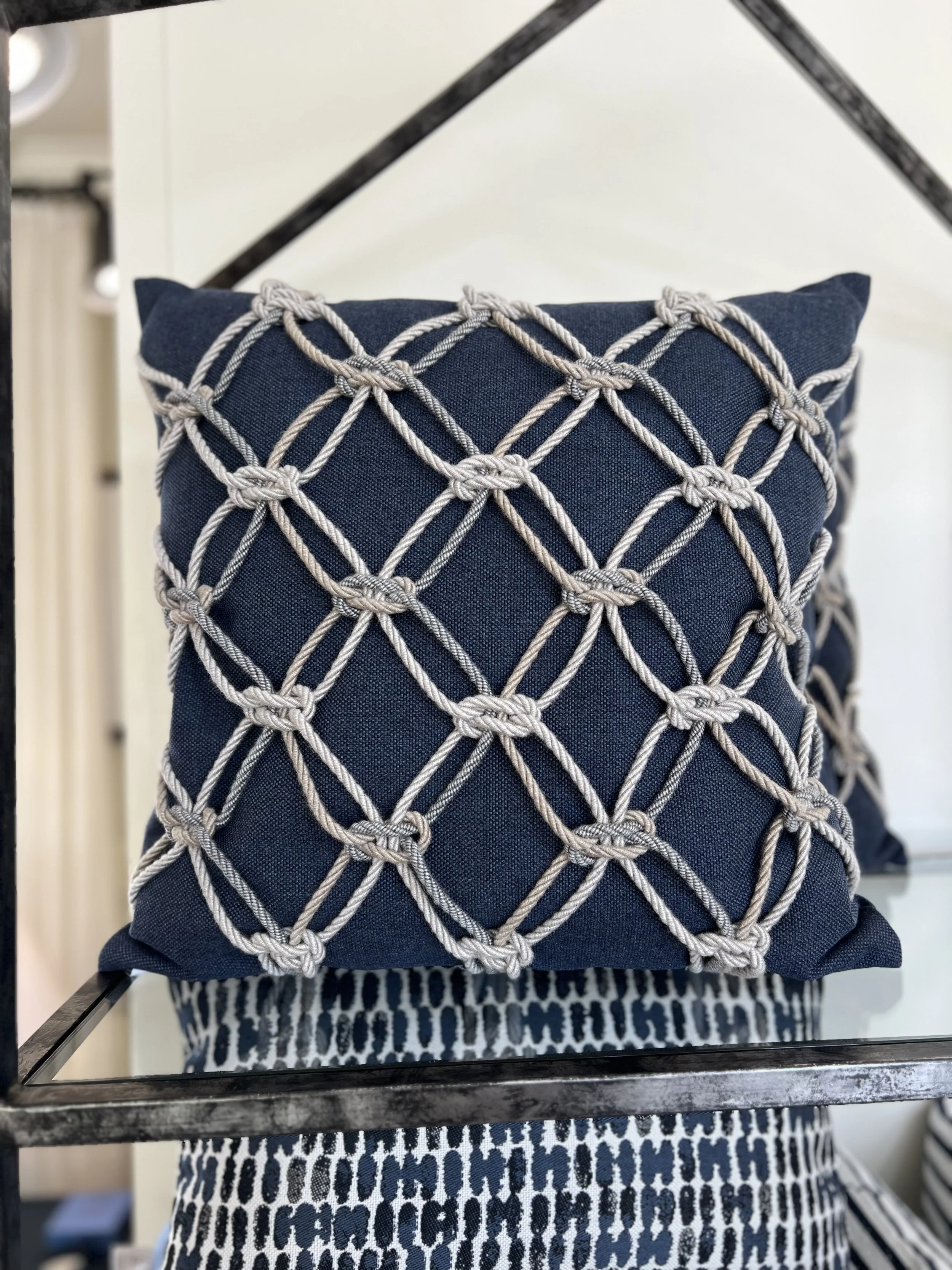Navy Nautical Pillows