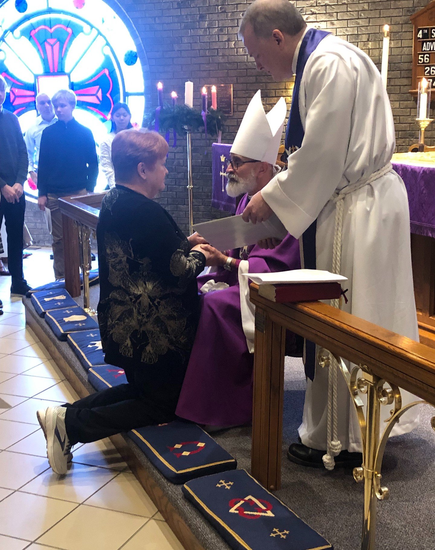 More photos from Bishop Cowden's visit. 💟