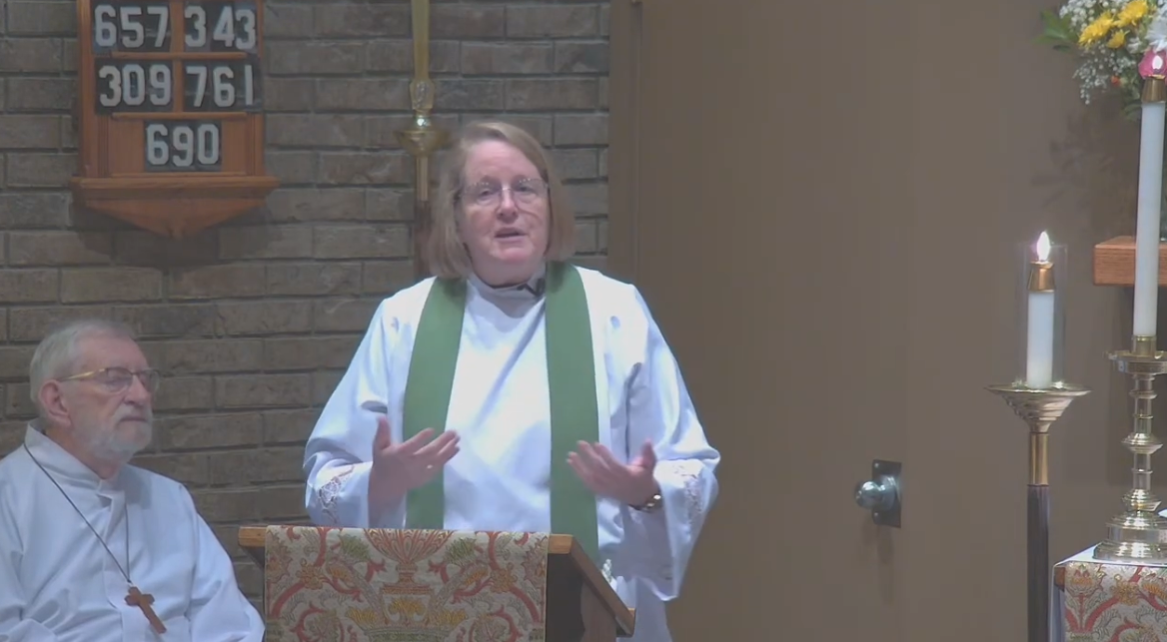 10th Sunday after Pentecost: The Rev. Karen Klein