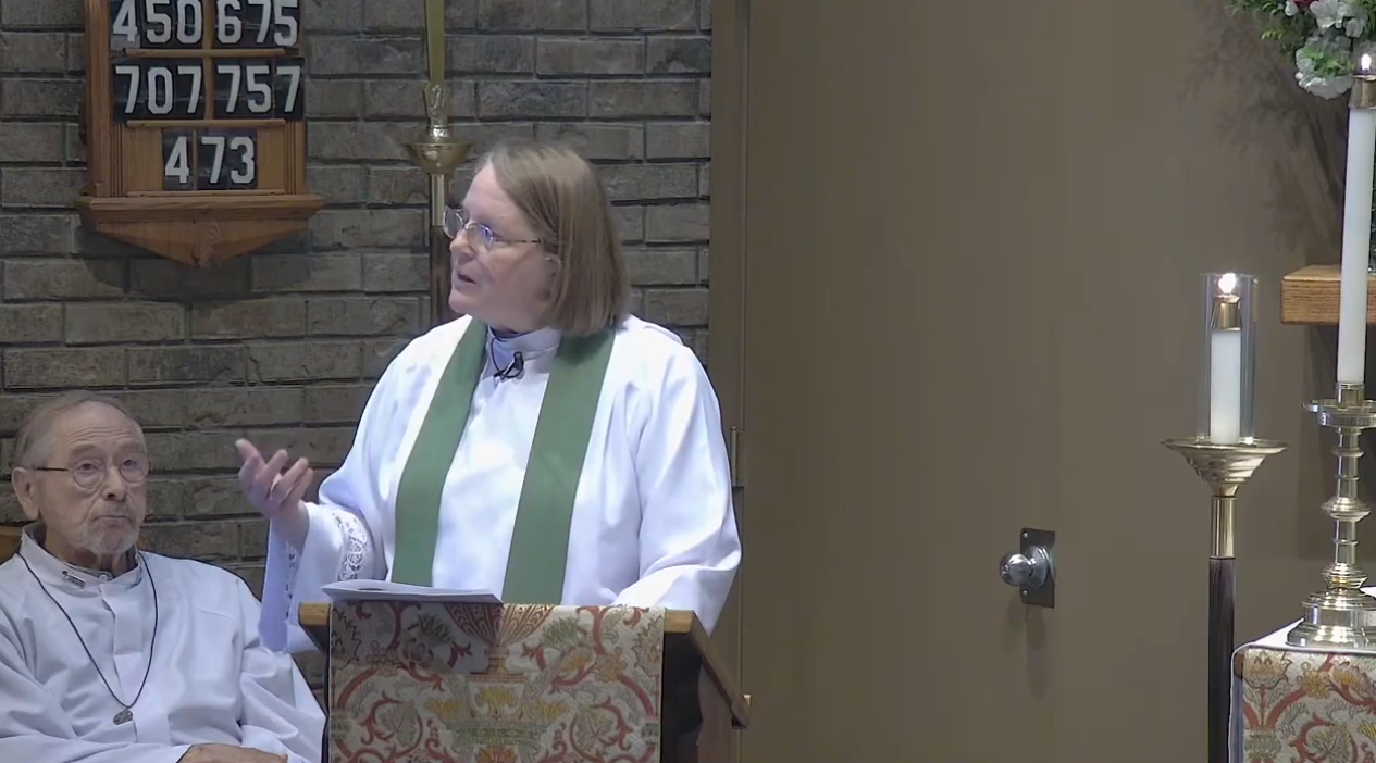 14th Sunday after Pentecost: The Rev. Karen Klein