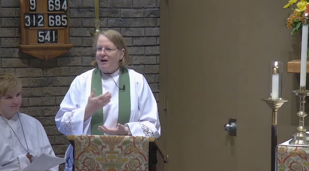 17th Sunday after Pentecost: The Rev. Karen Klein