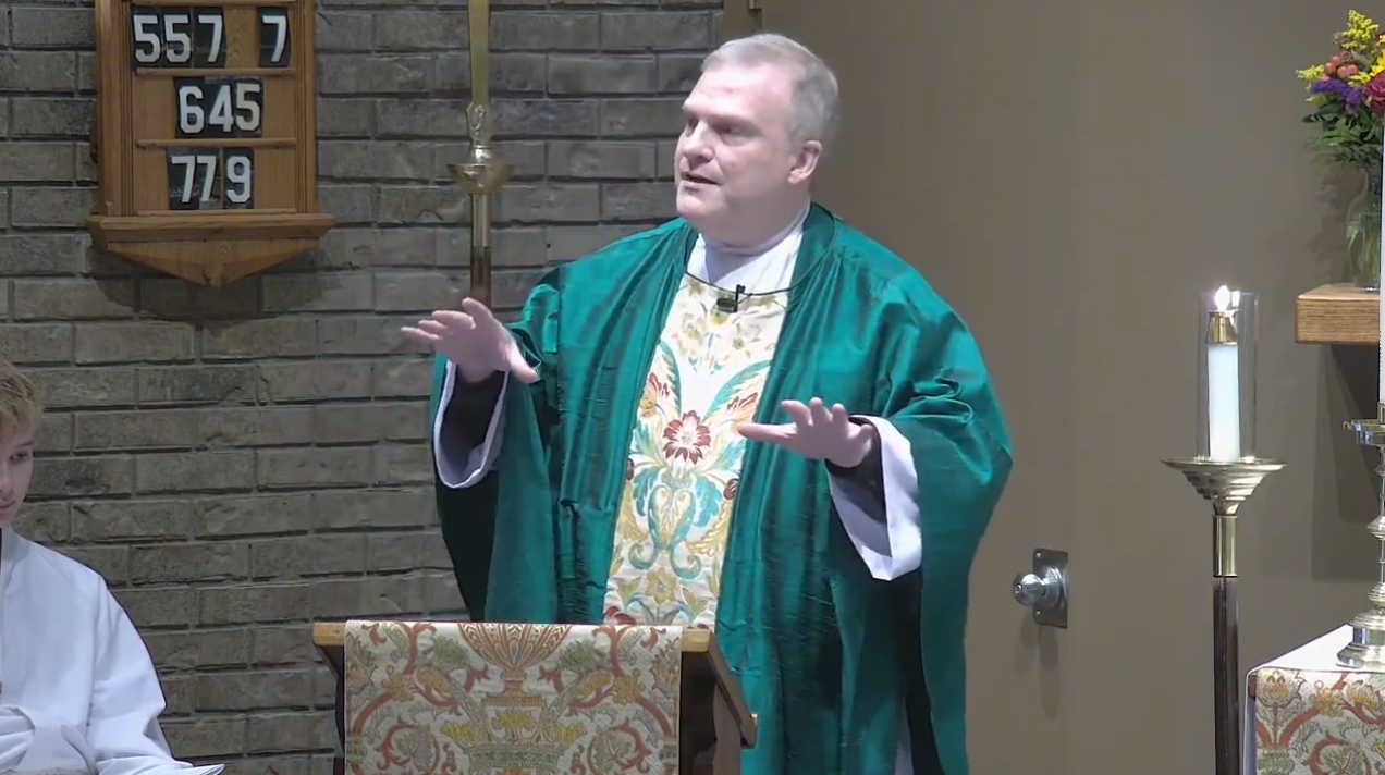20th Sunday after Pentecost: The Rev. Michael Delk