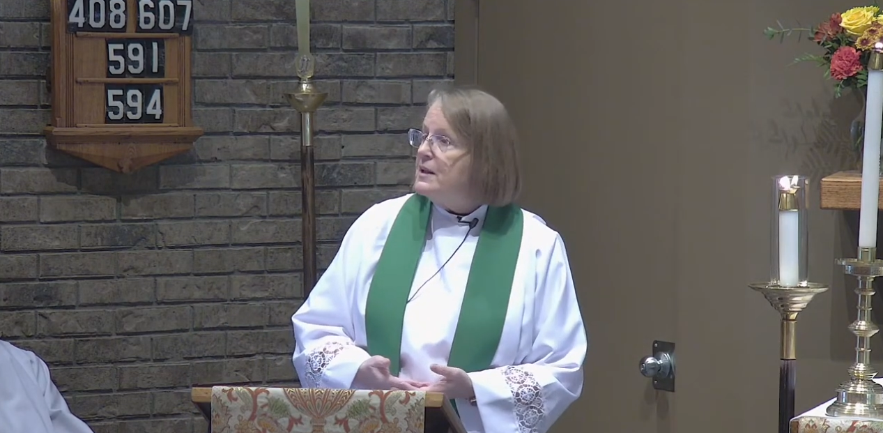 21st Sunday after Pentecost: The Rev. Karen Klein