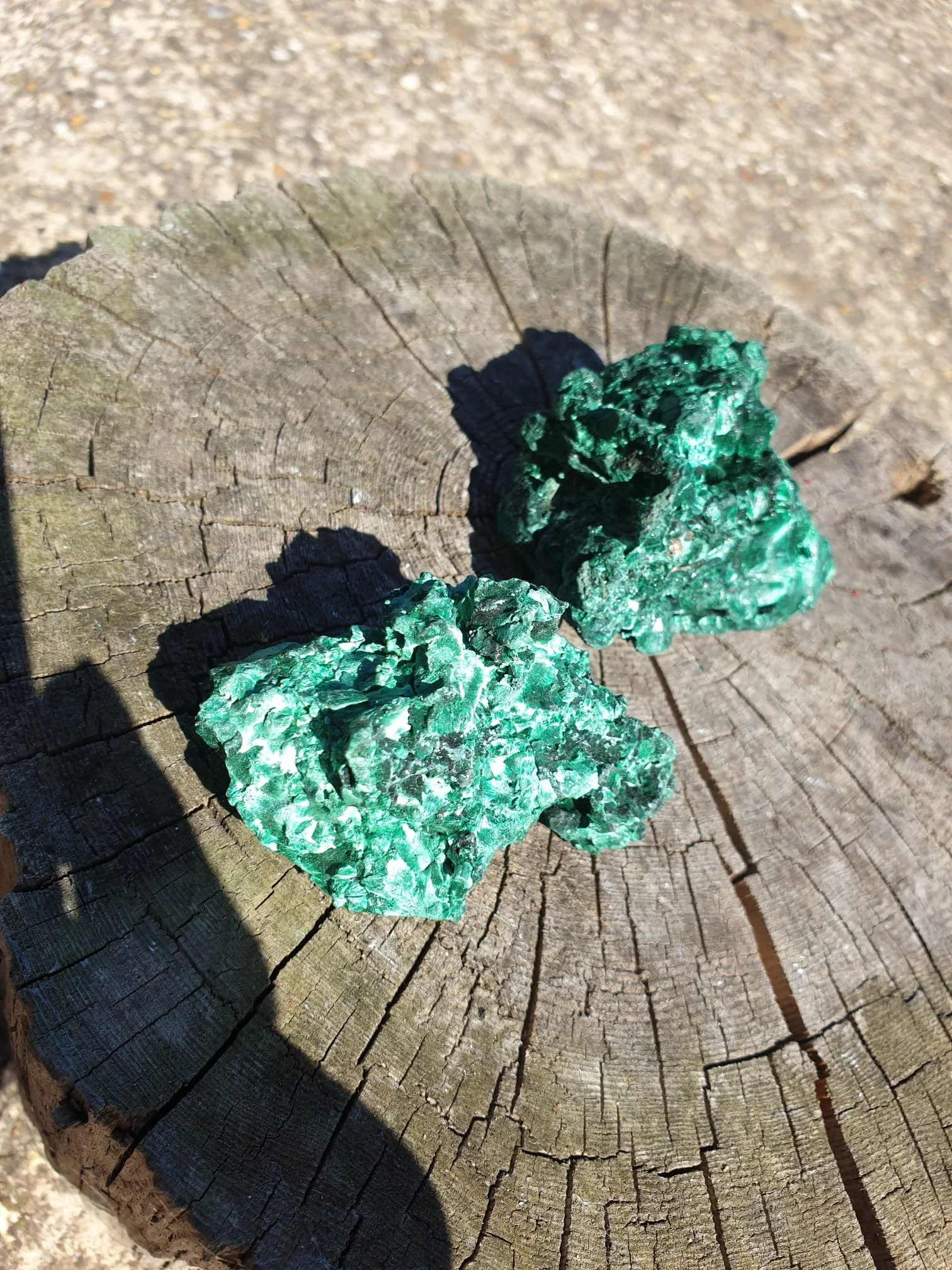 Raw Malachite