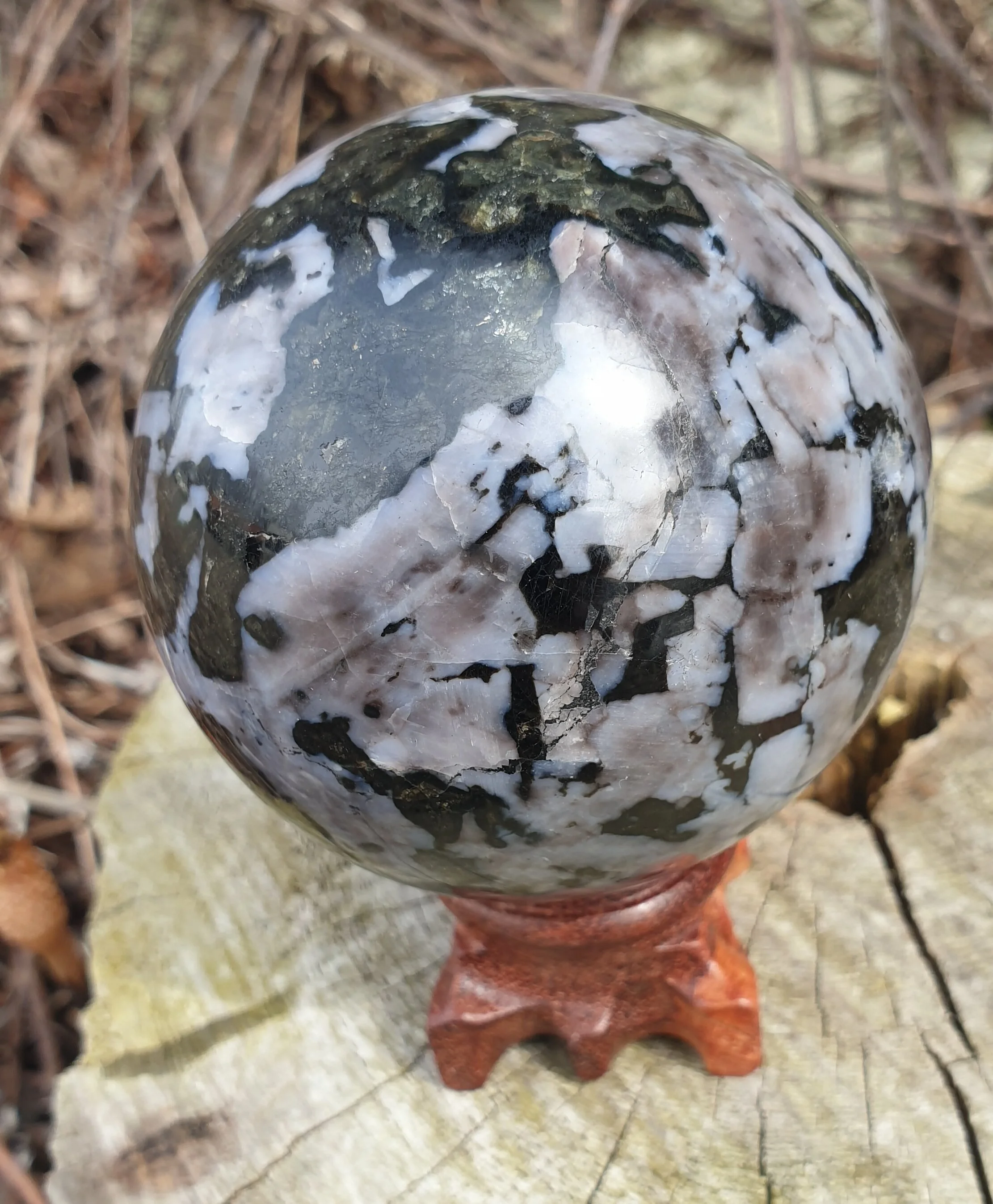 Indigo Gabro Sphere