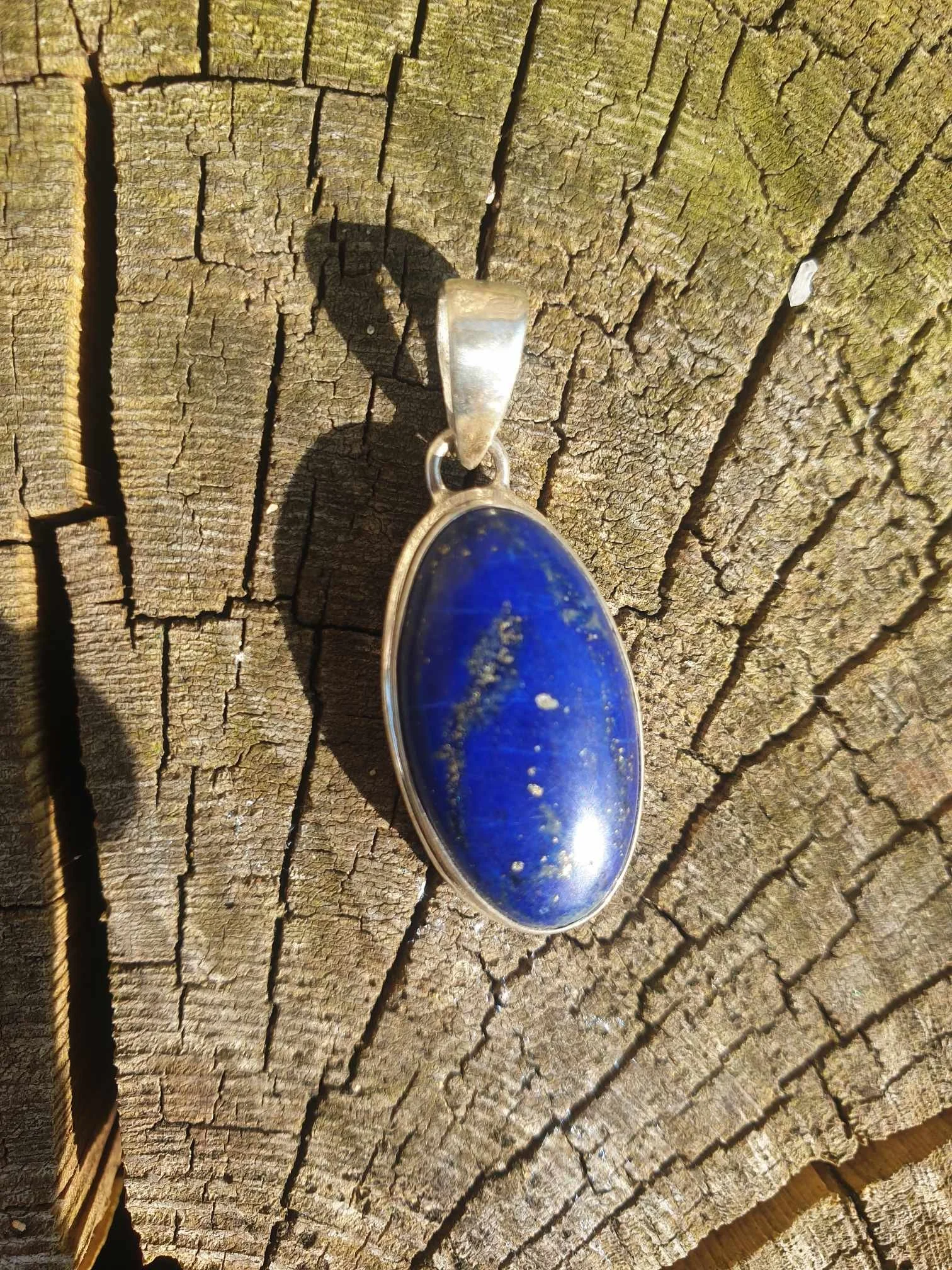 Lapis Lazuli Oval Pendant