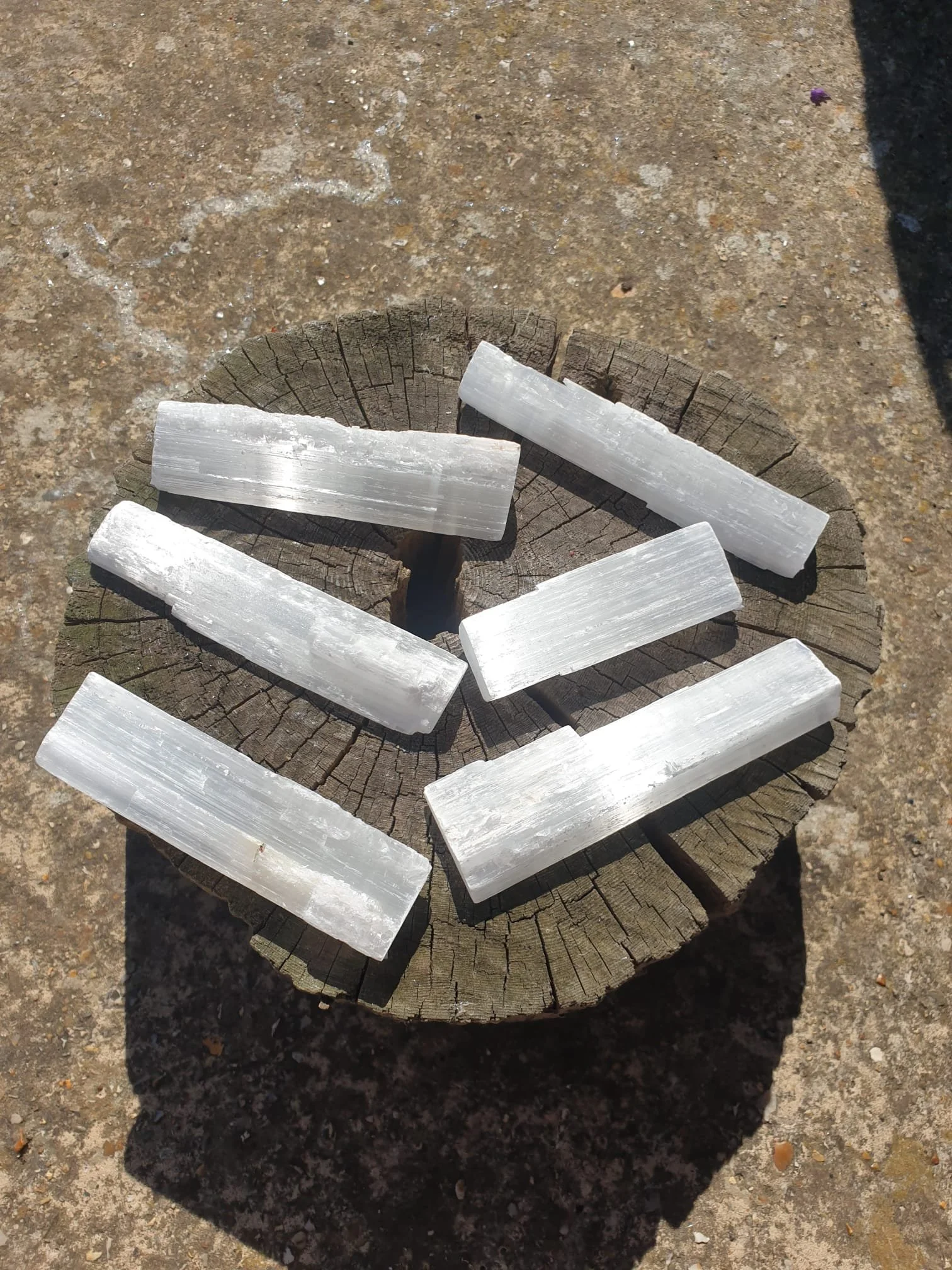 Selenite/ Satin Spar Rods
