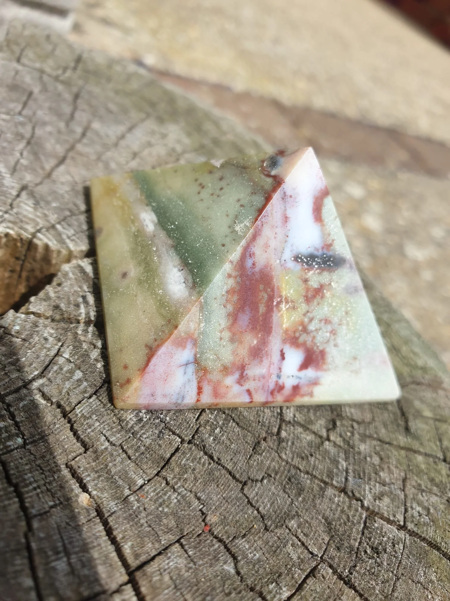 Irai Jasper Pyramid