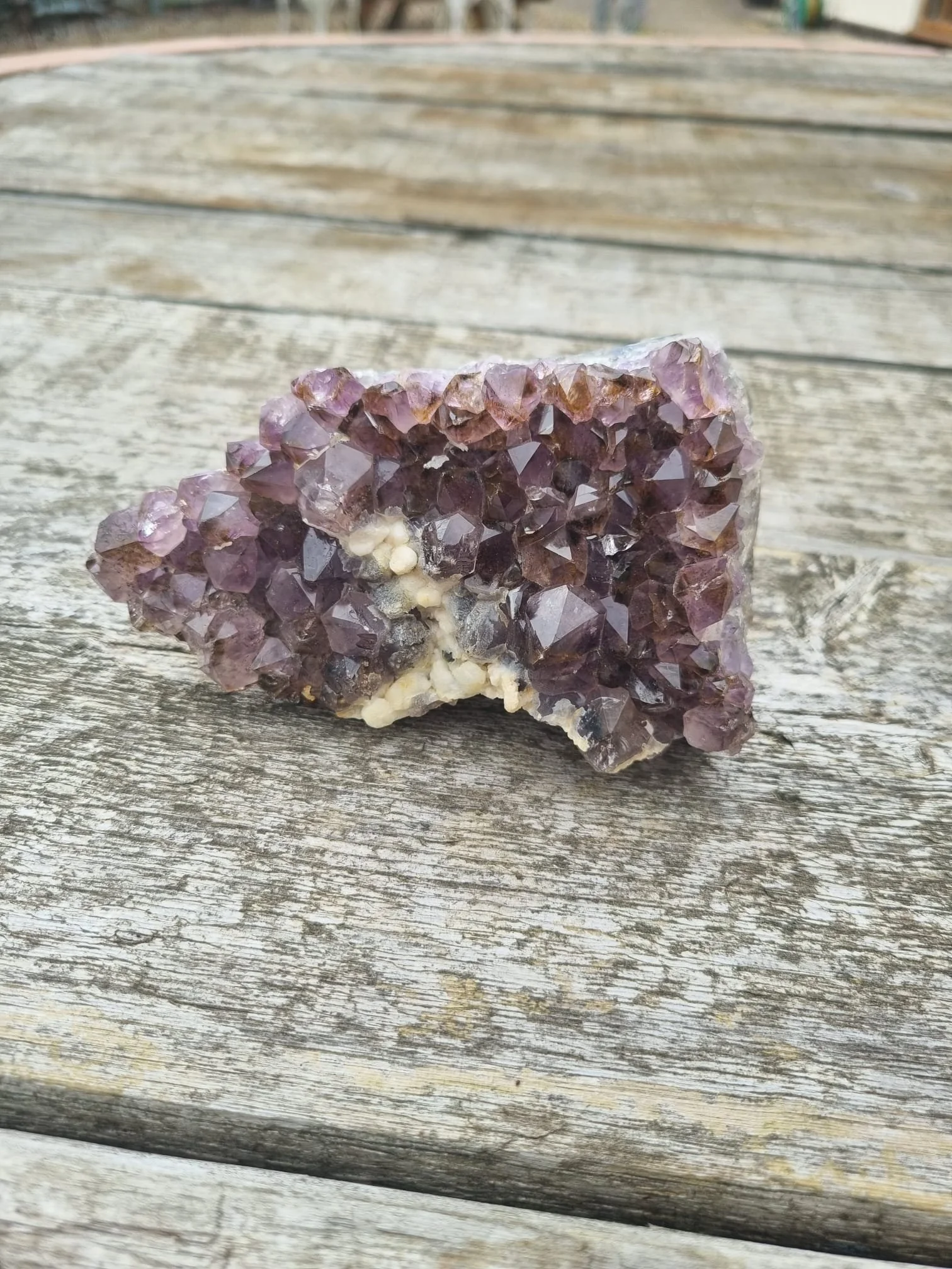 Amethyst Cluster - Dark