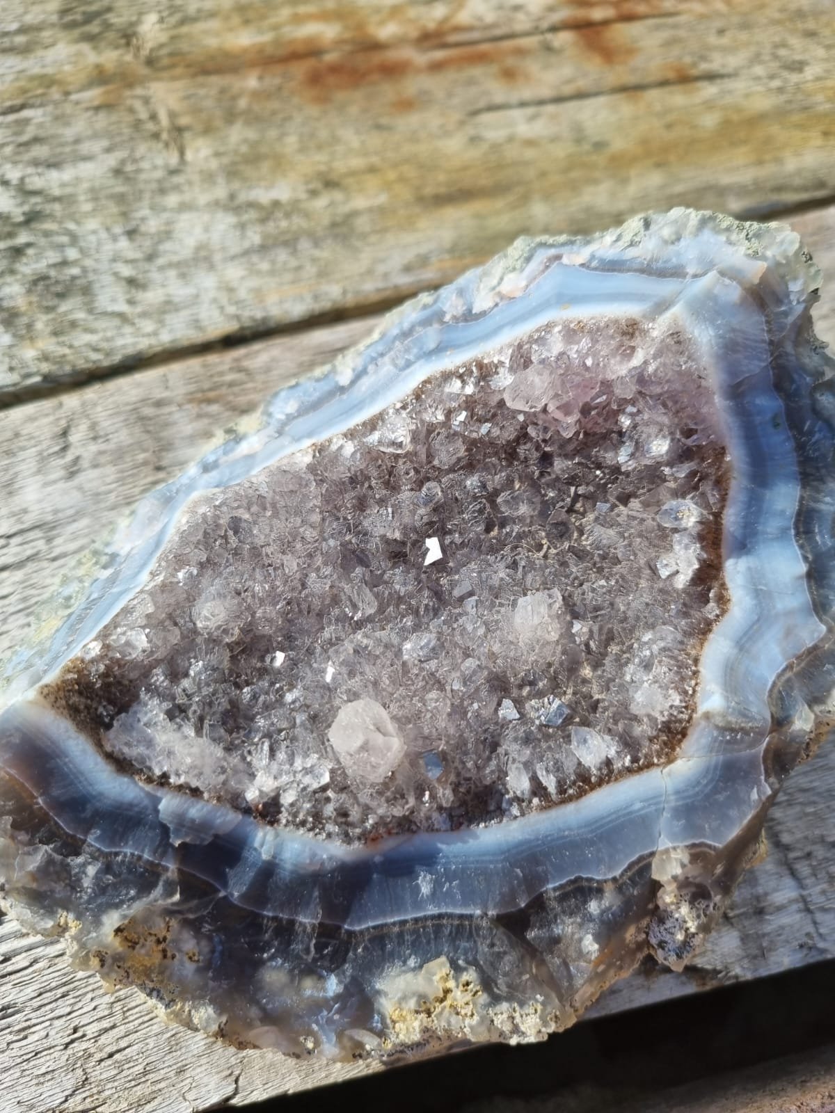 Amethyst and Agate