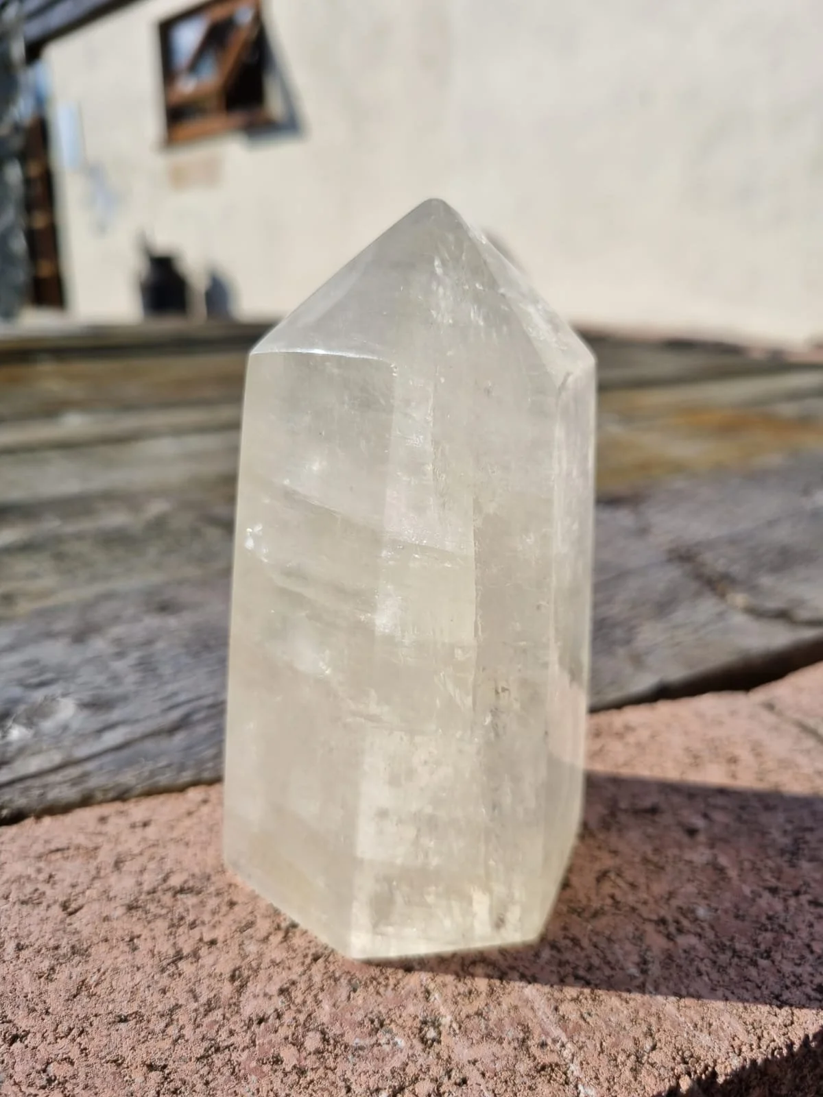 Honey Calcite Tower