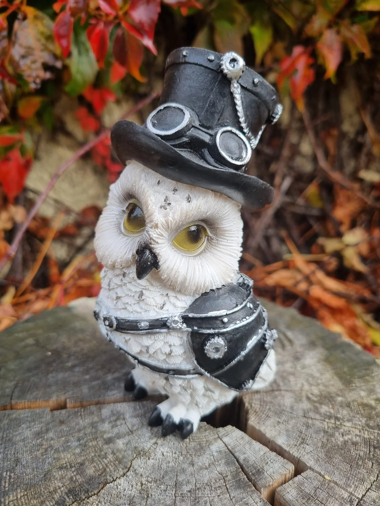 Steampunk owl Ornament