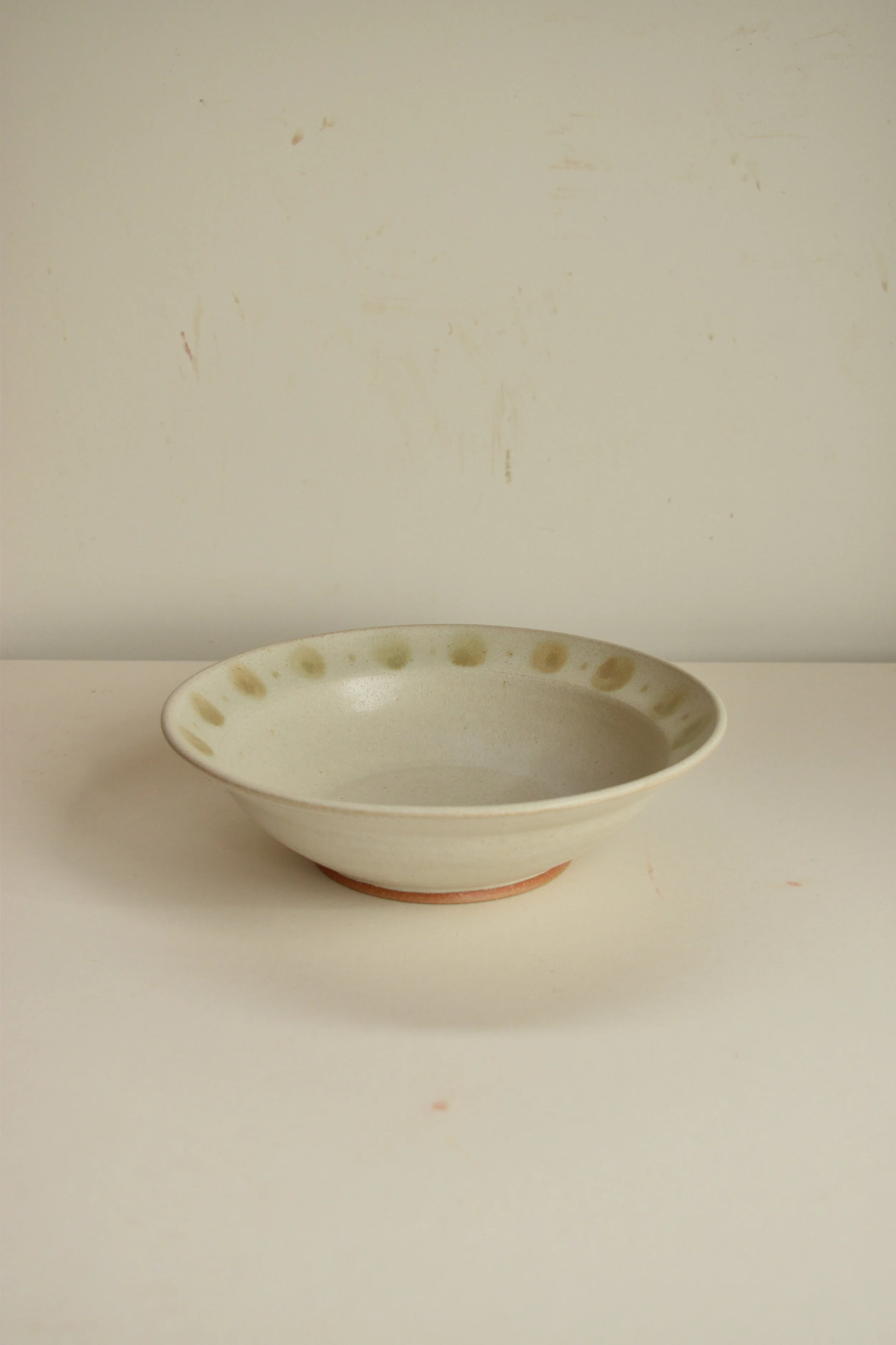 Lipped Bowl - Stone and Oxide