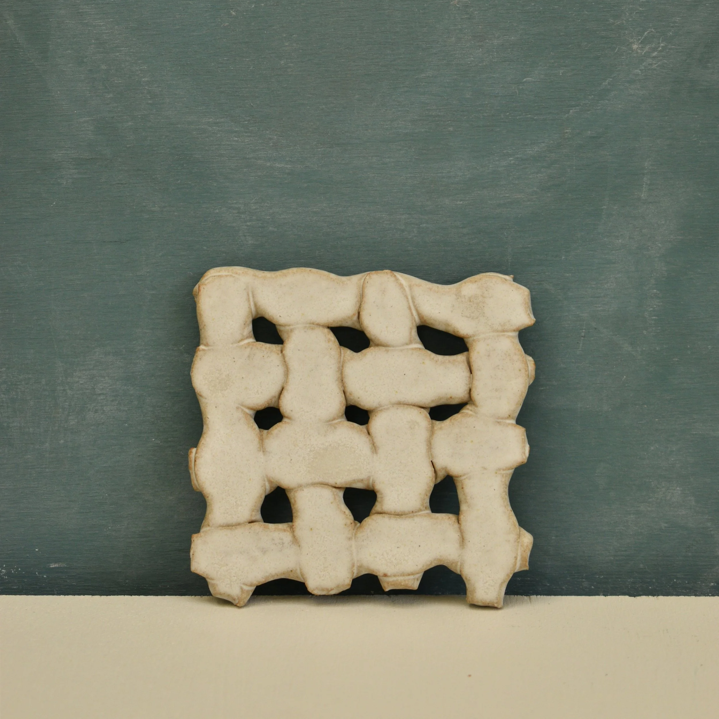 Square Clay Weaving - Stone 3