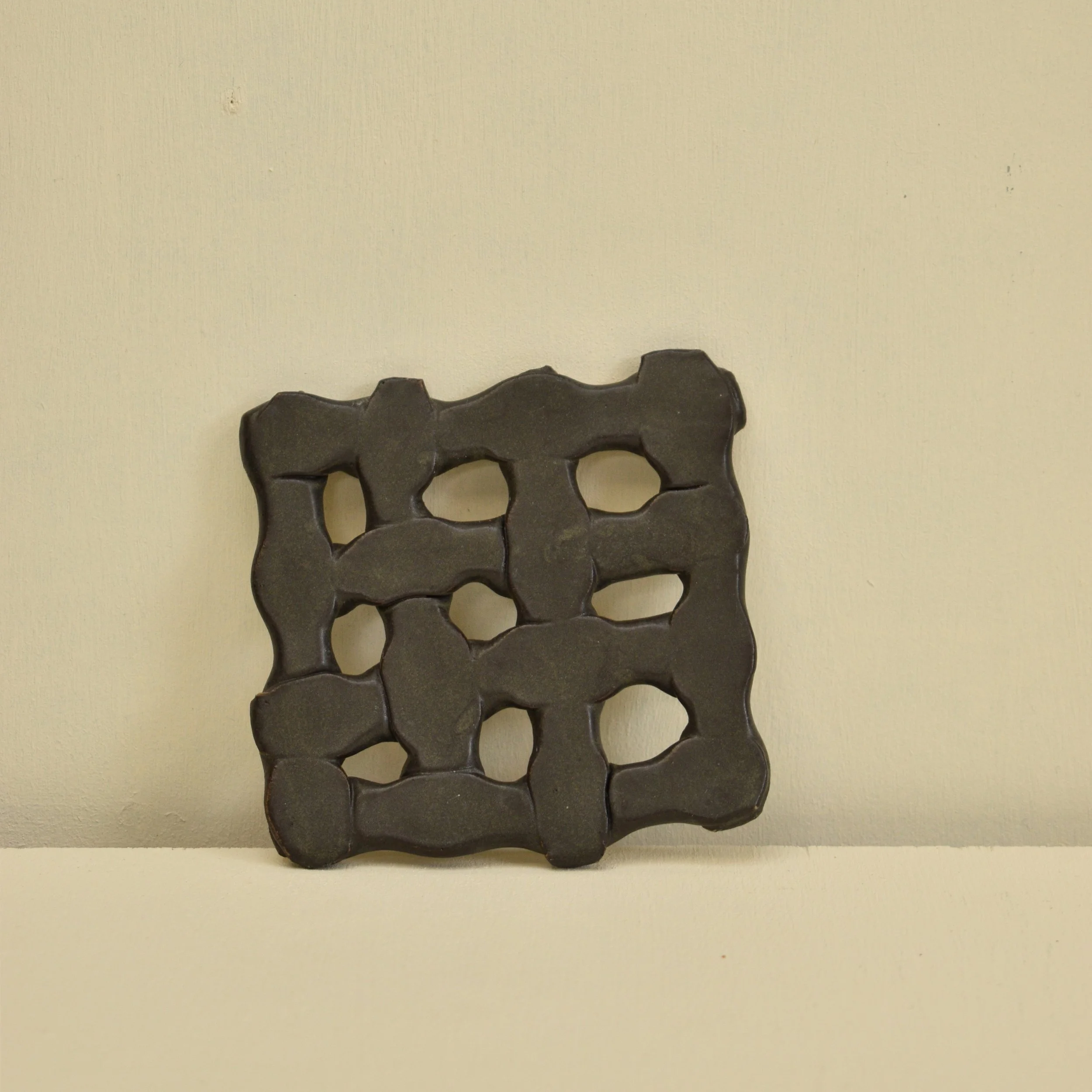 Square Clay Weaving - Dark Peak 8