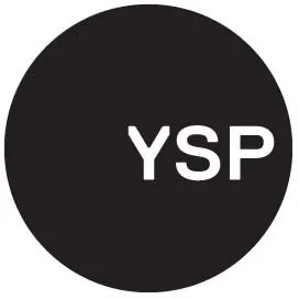 Black circle background with white text 'YSP'