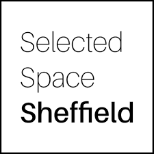Text saying 'Selected Space Sheffield' in black font on a white background