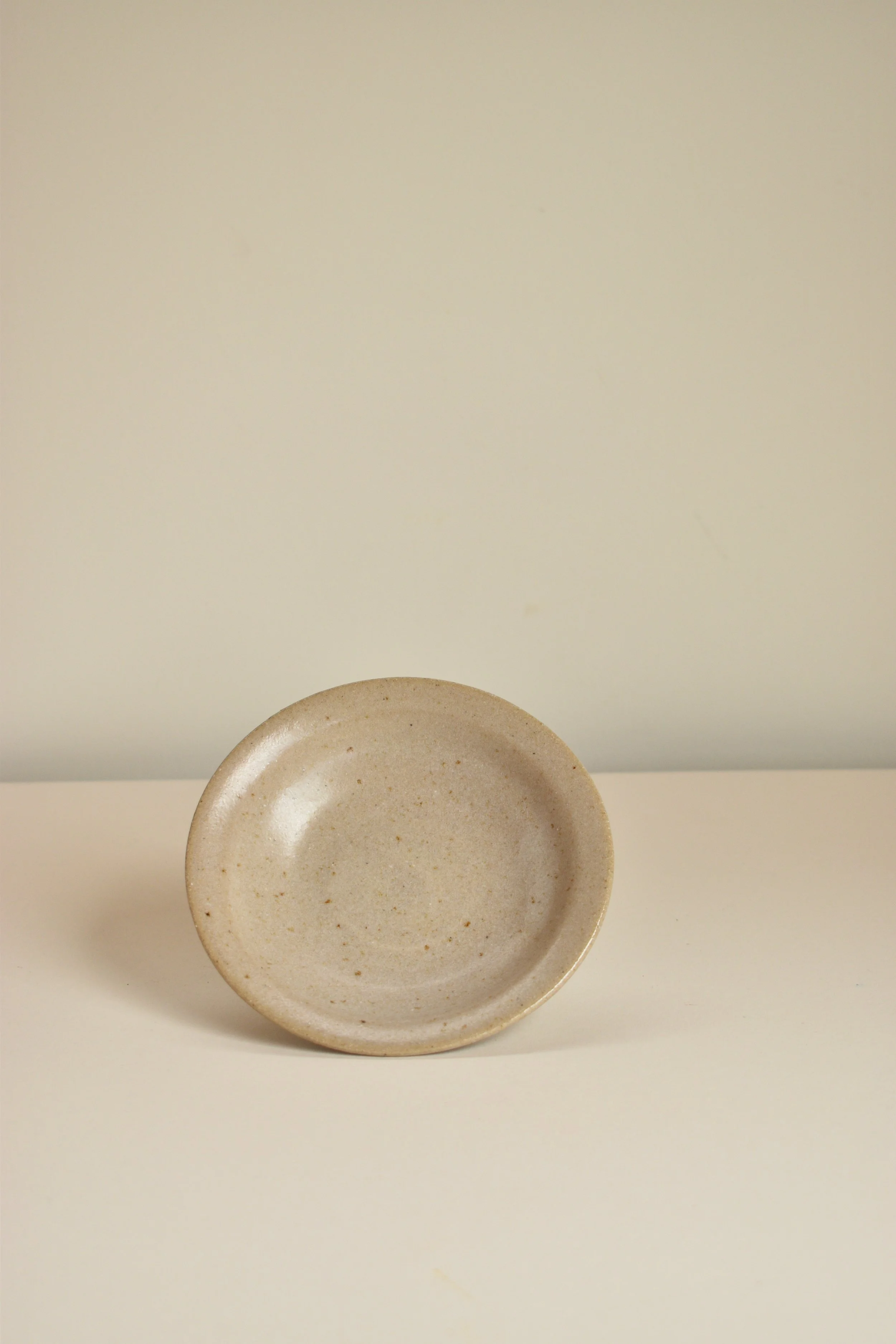 28 - Mini plate - Ecru