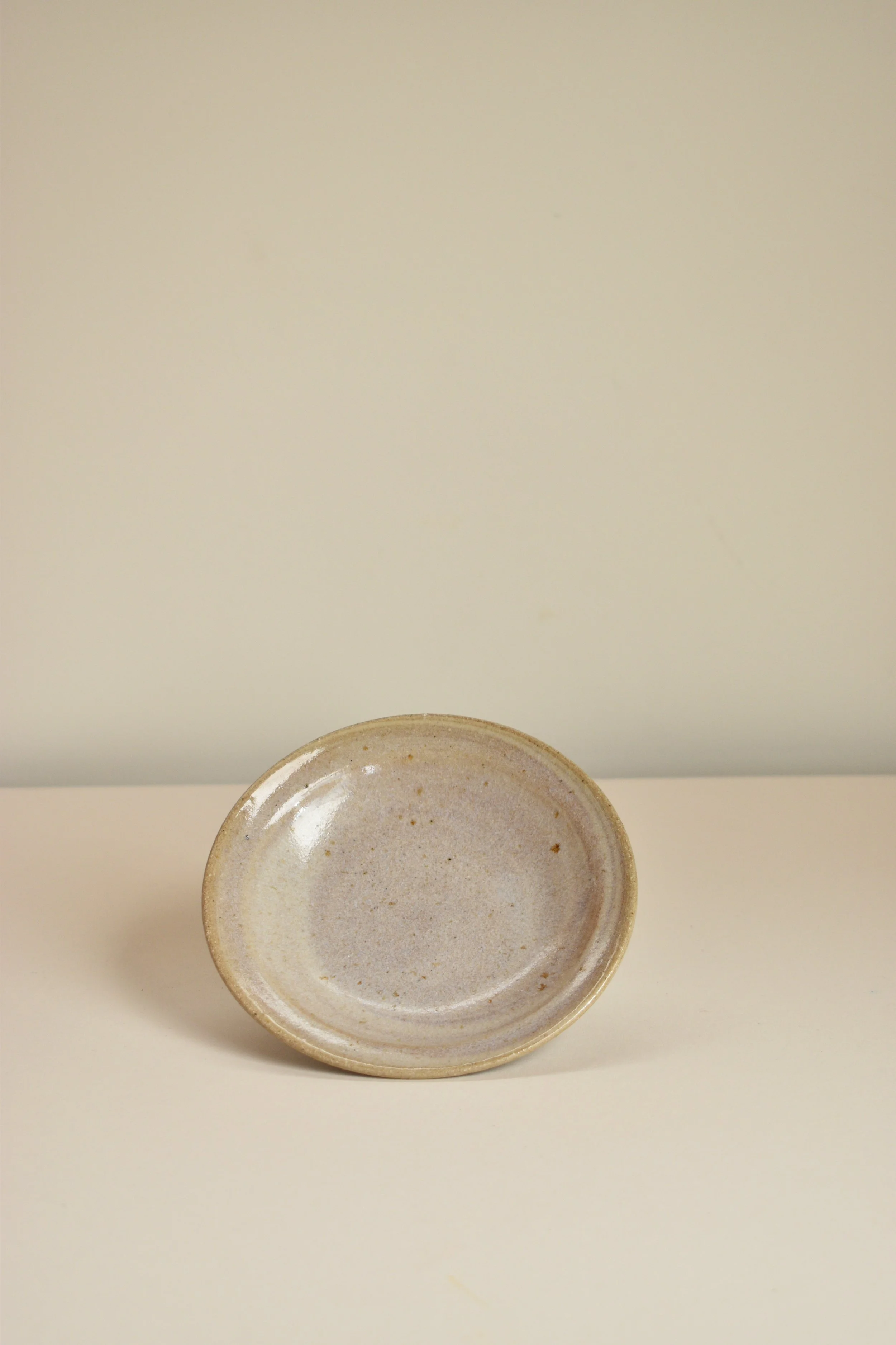 27 - Mini plate - Ecru