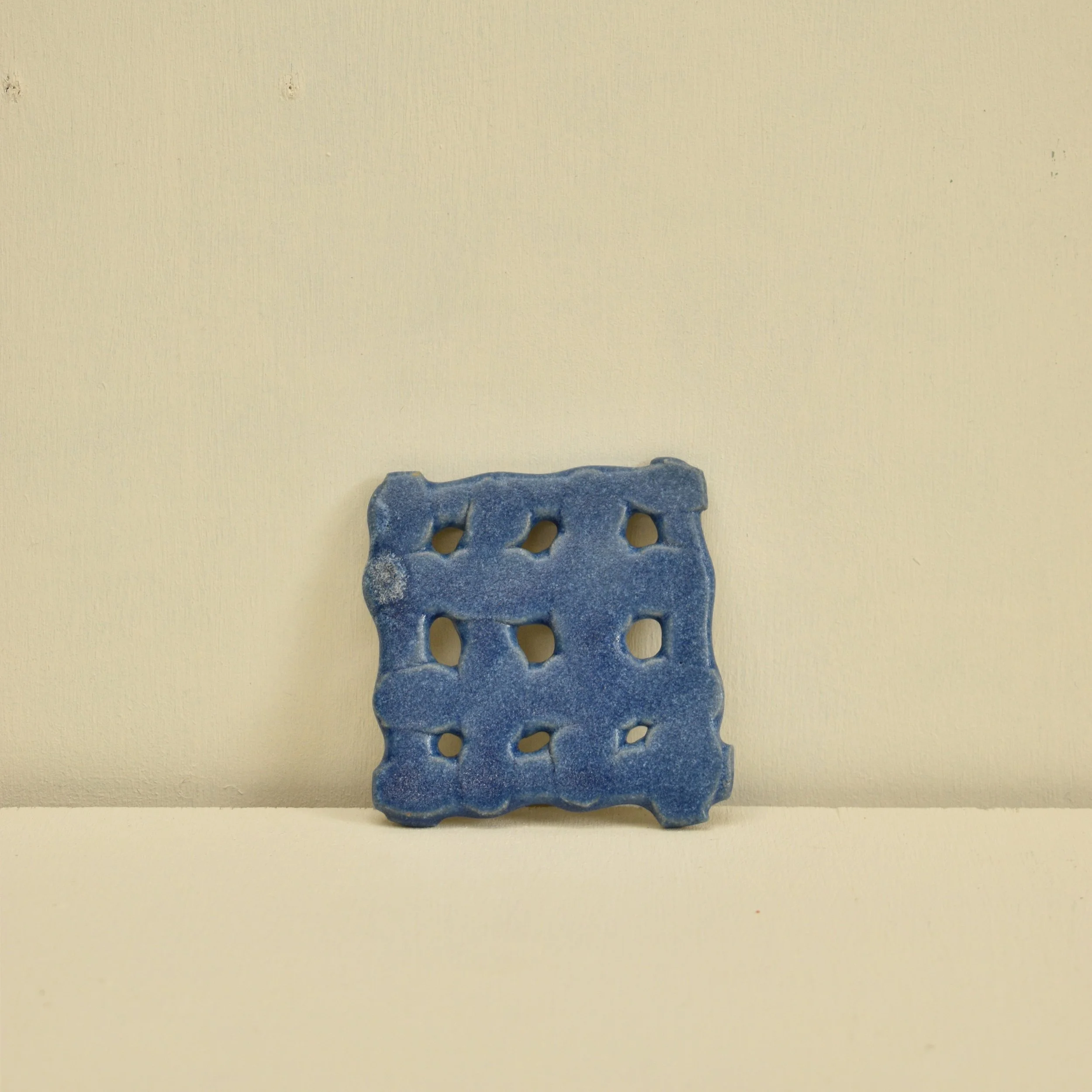 Square Clay Weaving - Cornflower 15