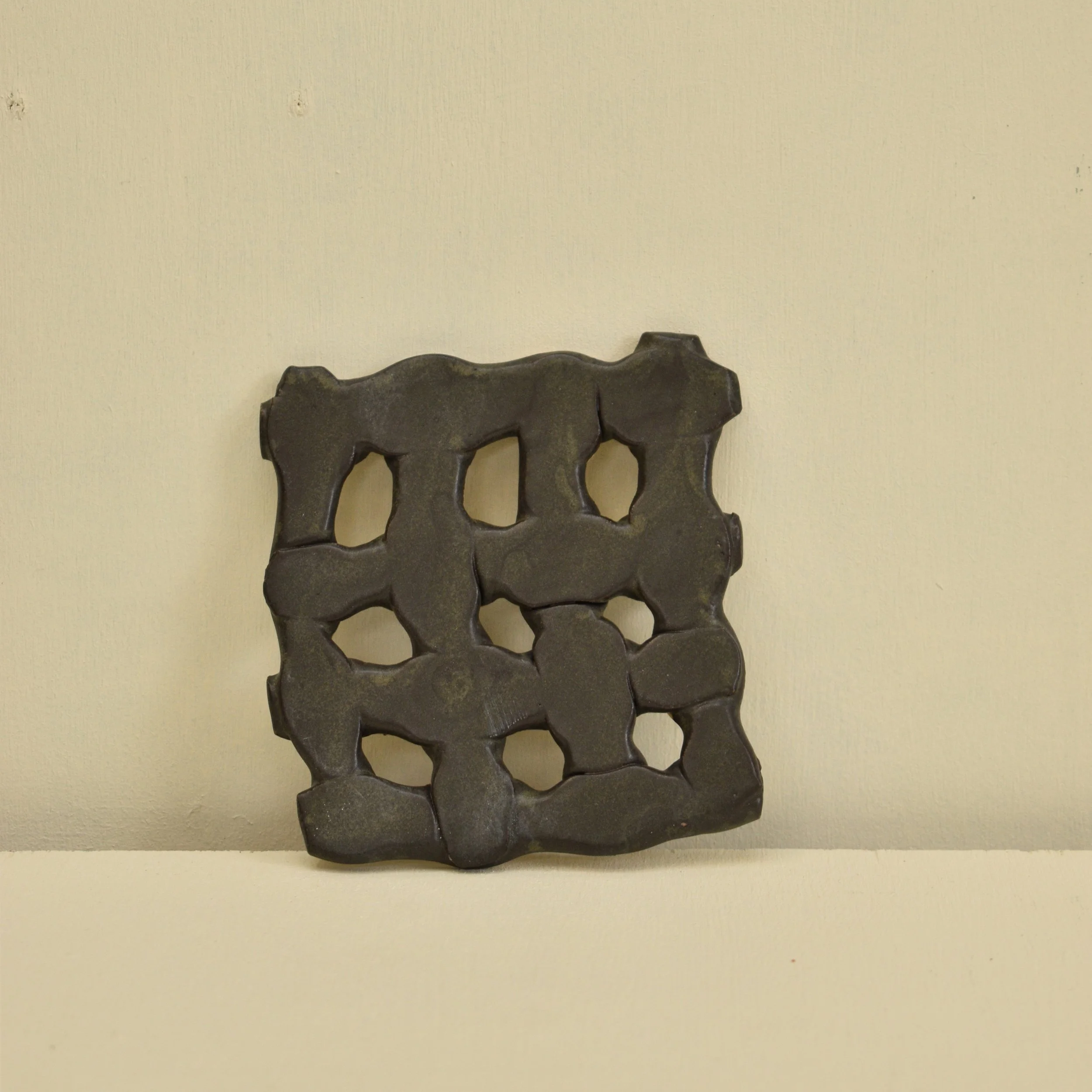 Square Clay Weaving - Dark Peak 9