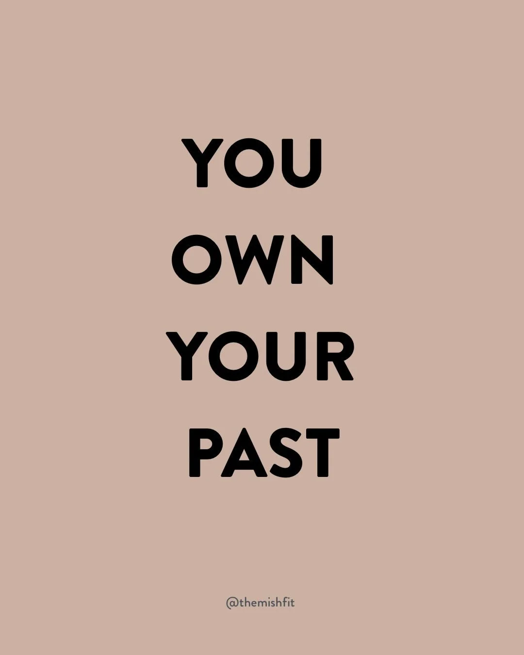 So many people are prisoners to the past.  Not because of what happened but because of the story they keep telling themselves about it.  I know because I used to be one of them. 

The way you interpret the past has direct correlation to how you view 