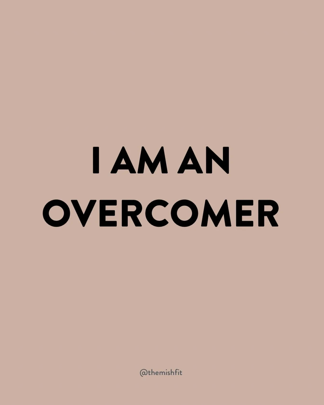 How you see yourself matters.

If you keep seeing yourself as a failure, every setback will feel like proof that you are not enough.  But if you begin to see yourself as an overcomer, every setback becomes evidence that you are still growing, still l
