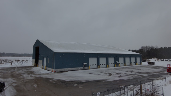 Salt, Sand & Snowplow Storage Twp of Clearview - Stayner, ON
