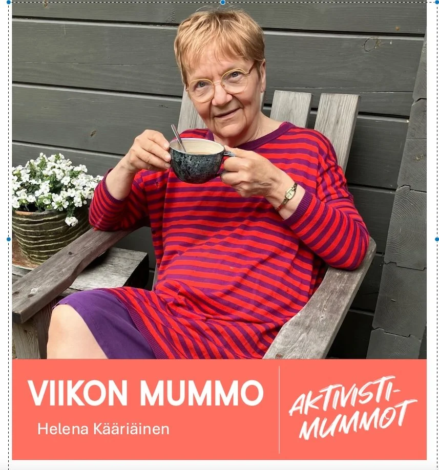 Viikon mummo 2. Helena Kääriäinen 
