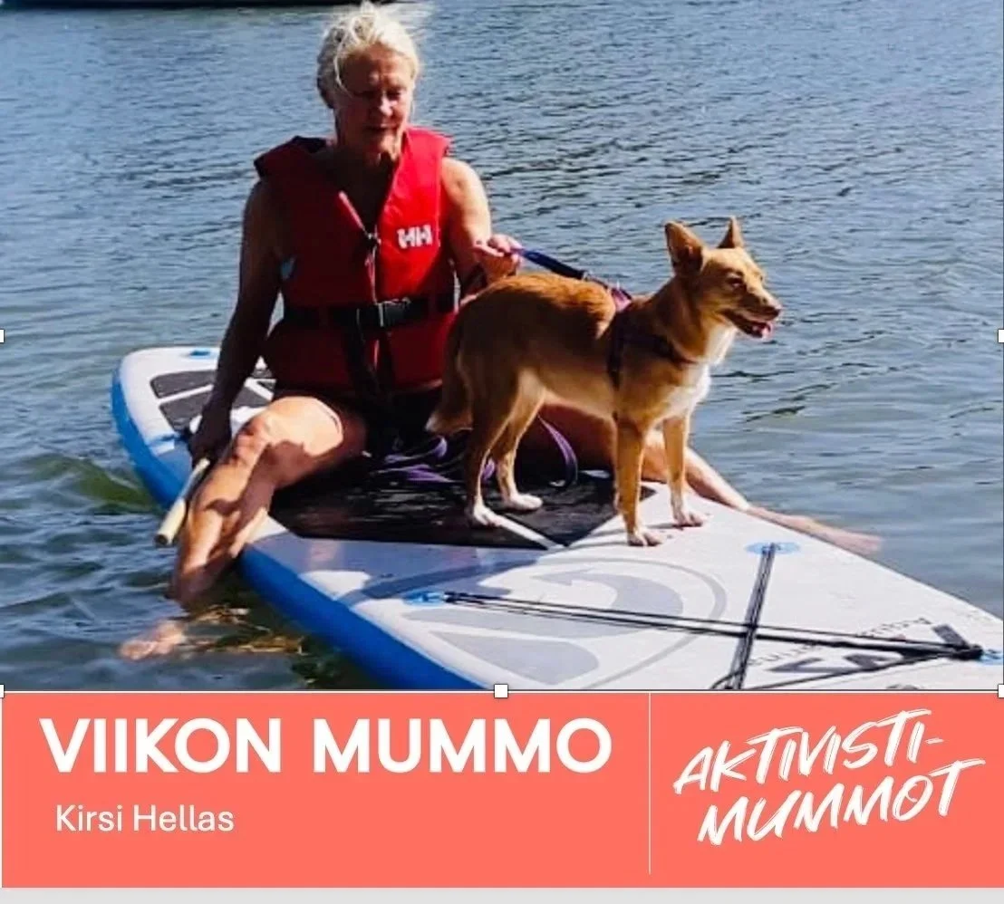 Viikon mummo 3. Kirsi Hellas